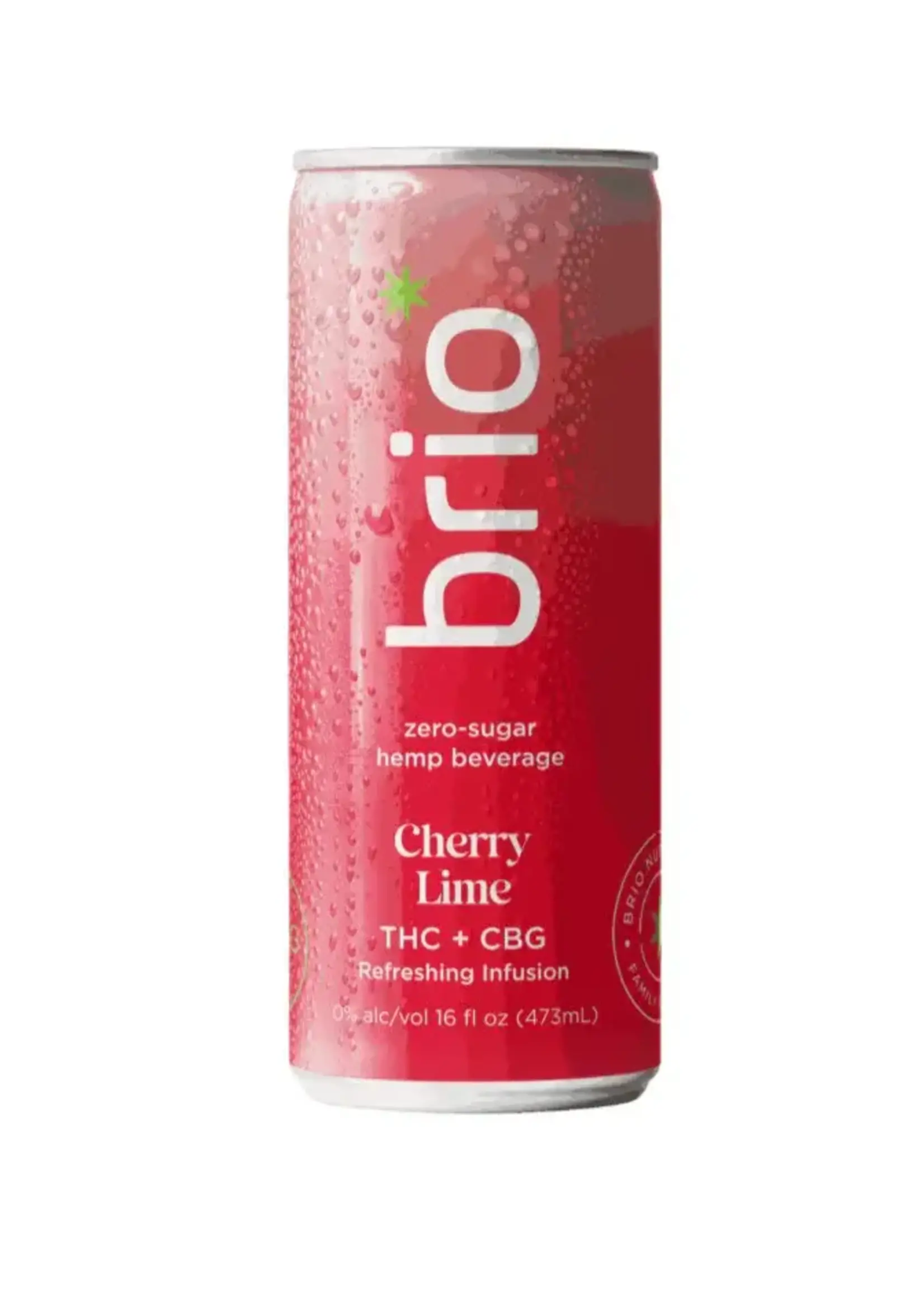 Brio THC Brio Cherry Lime 10MG THC 4 can
