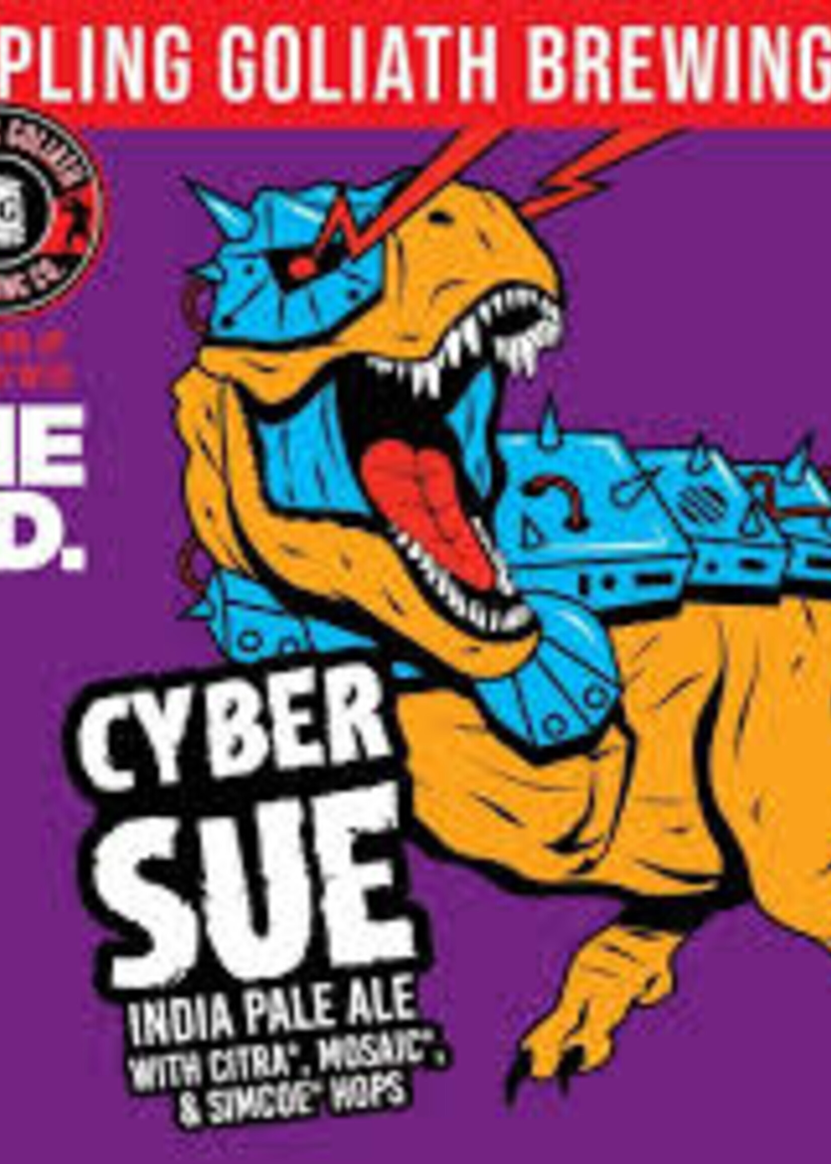 Toppling Goliath Toppling Goliath Cyber Sue IPA 6 can