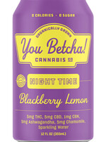 You Betcha! You Betcha Night Time Blackberry Lemon 5MG THC / 5MG CBD 4 can