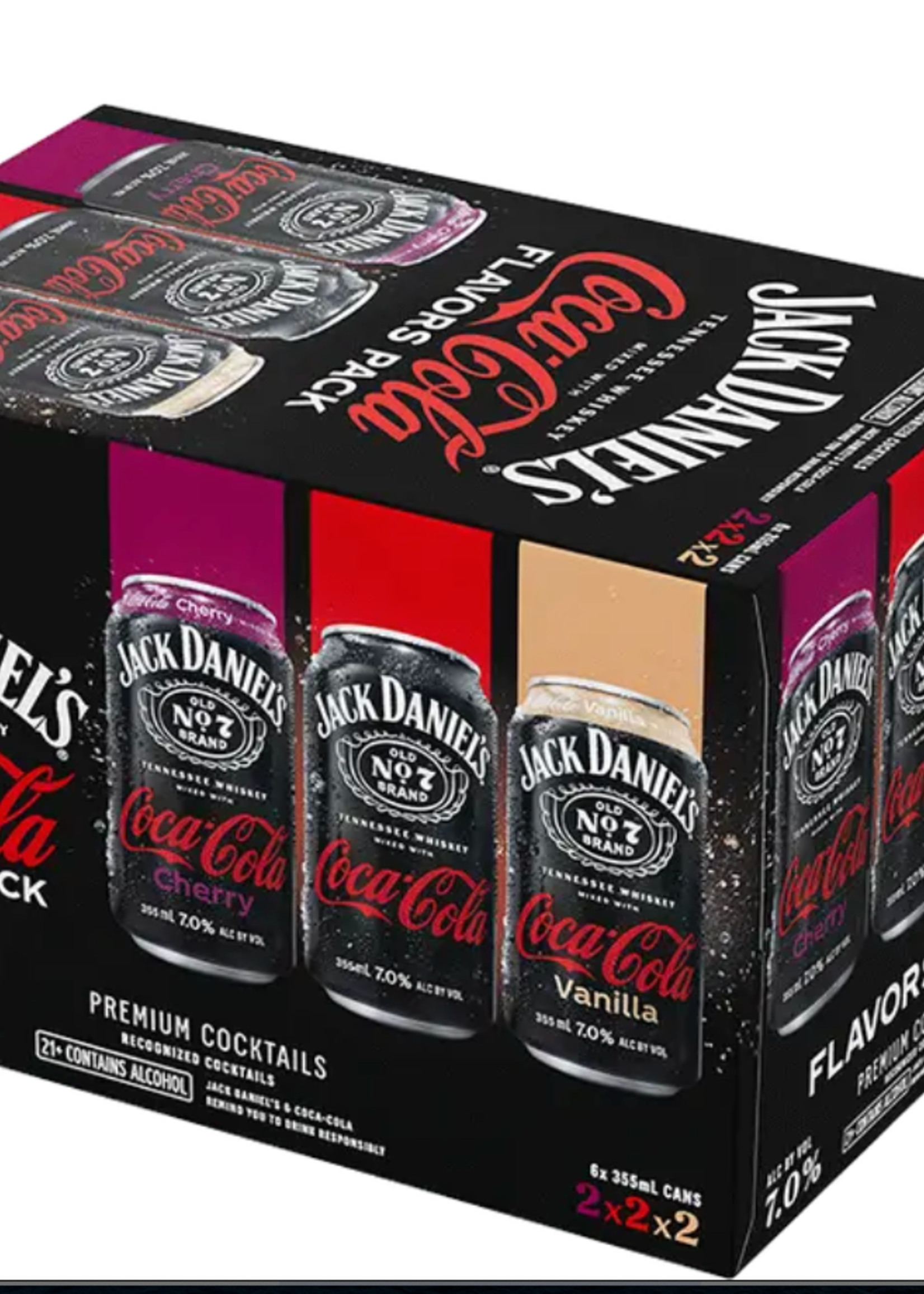 Jack Daniels Jack Daniels Jack & Coke Coca-Cola Flavor Pack RTD 6 can