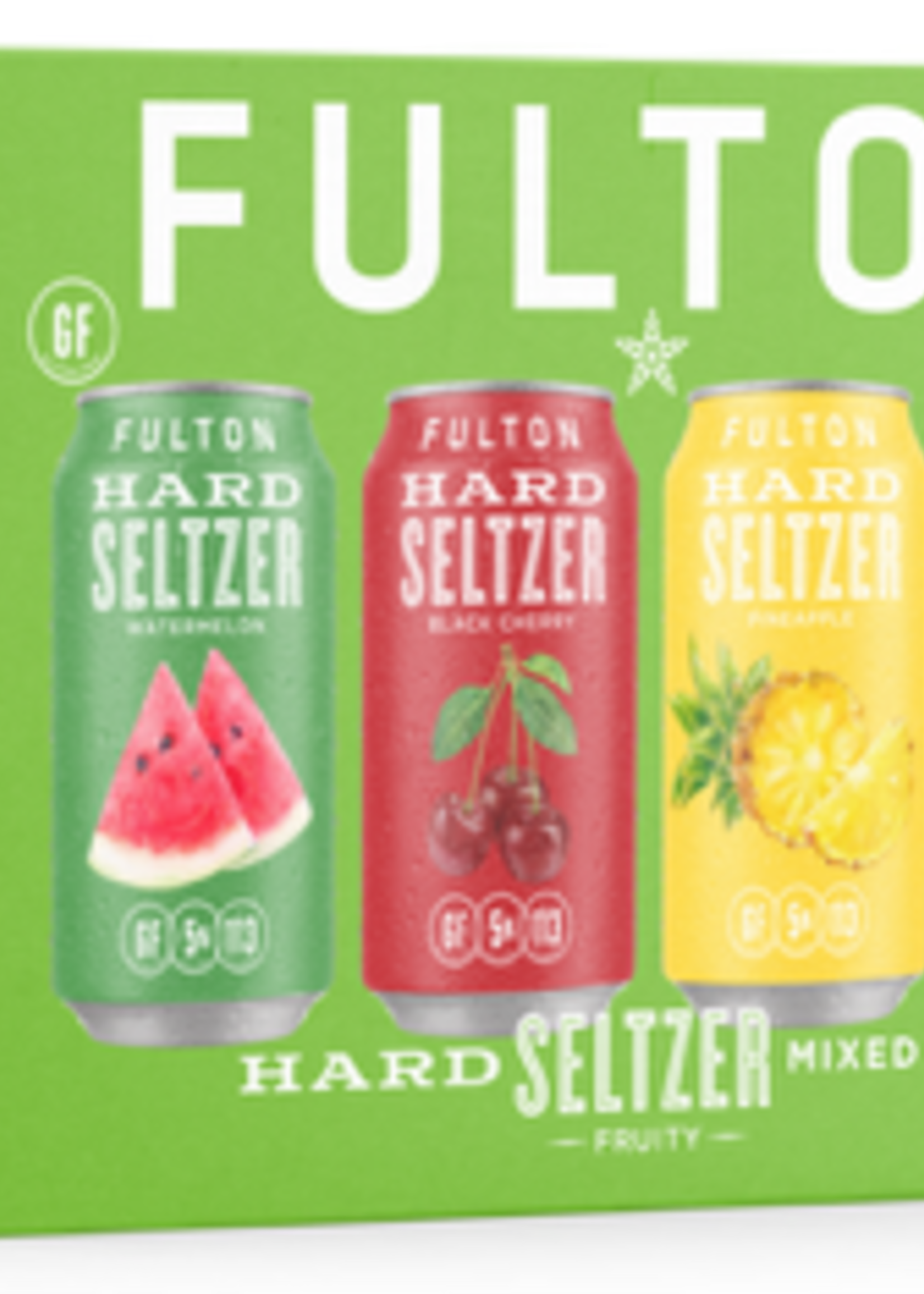 Fulton Beer Fulton Seltzer Fruity Variety Mix Pack 12 can