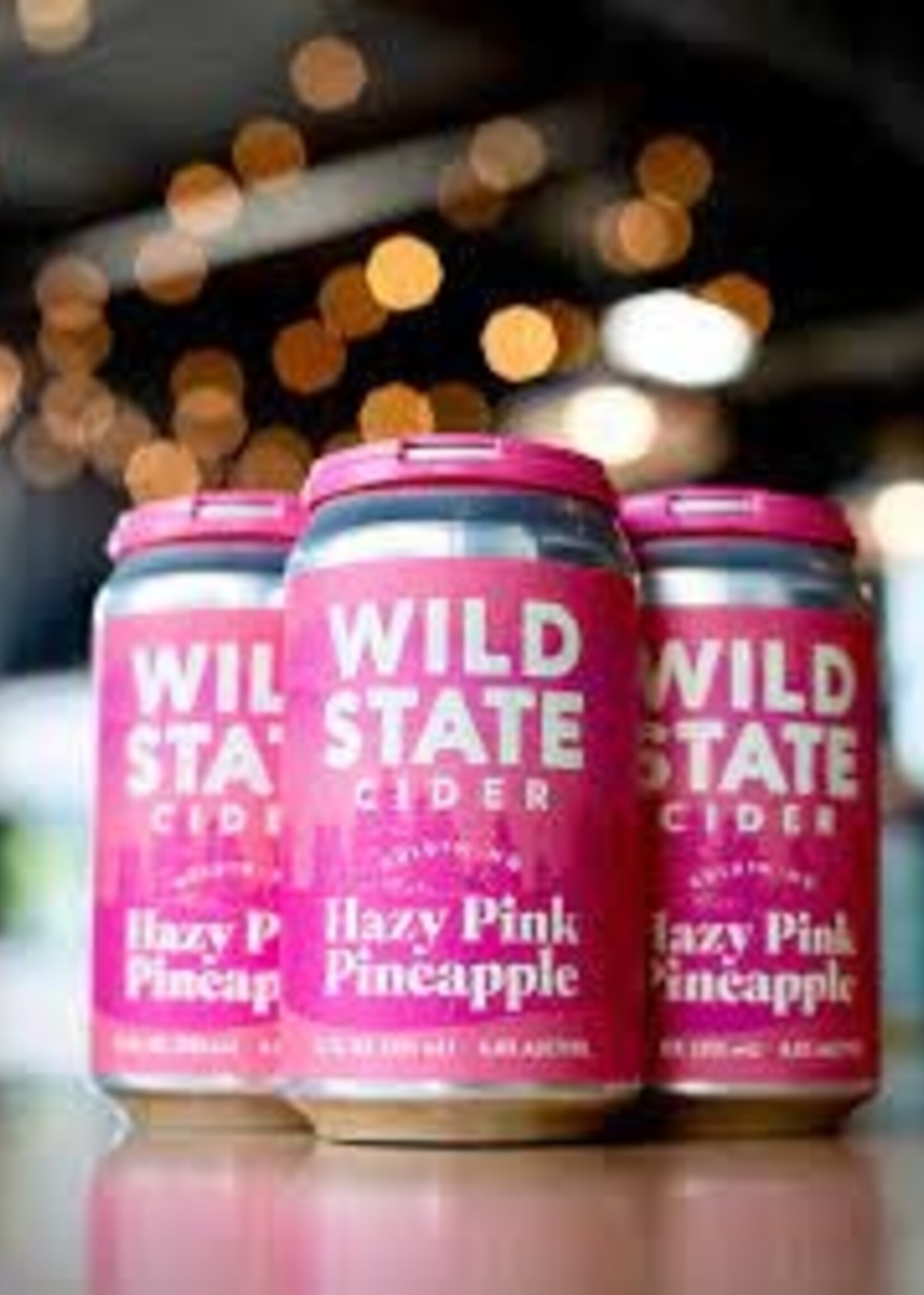 Wild State Cider Wild State Hazy Pink Pineapple Cider 4 Can