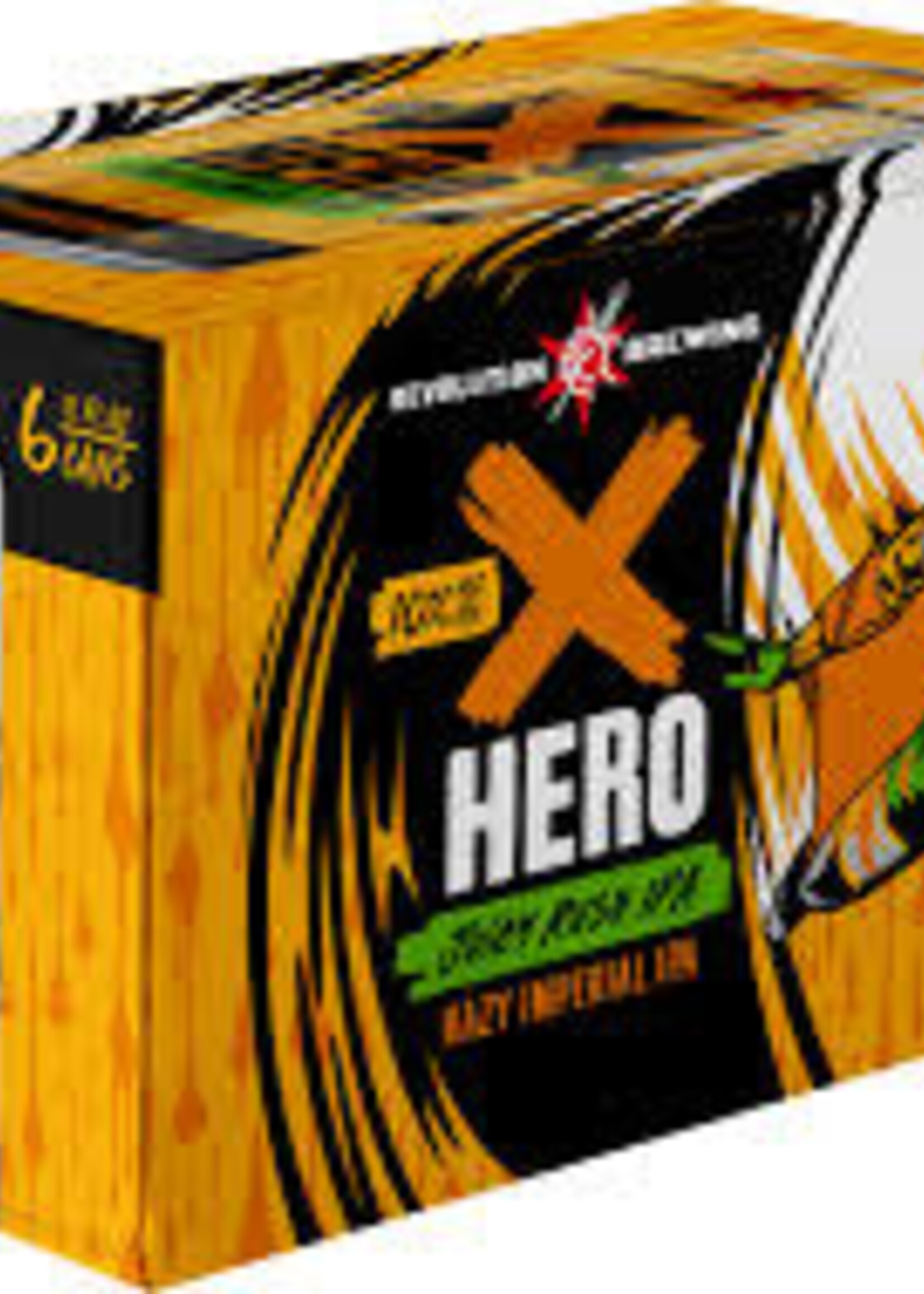 Revolution Revolution X-Hero Juicy Rush Imperial IPA 6 can