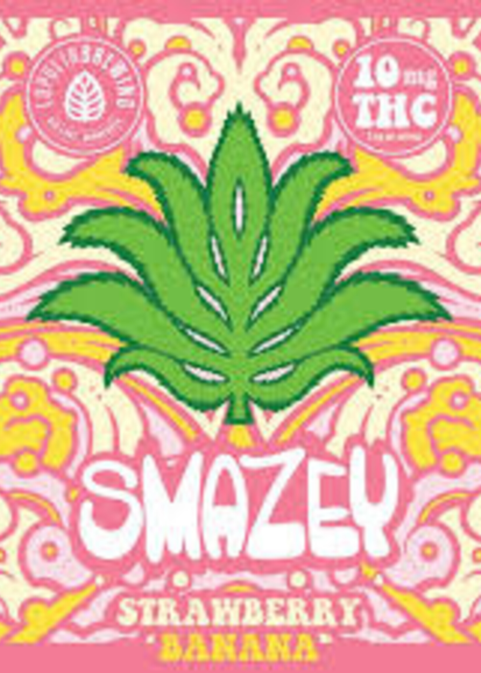 Lupulin Smazey Strawberry Banana 10MG THC 4 can