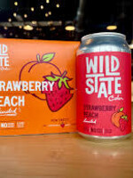 Wild State Cider Wild State Strawberry Peach Cider 4 can