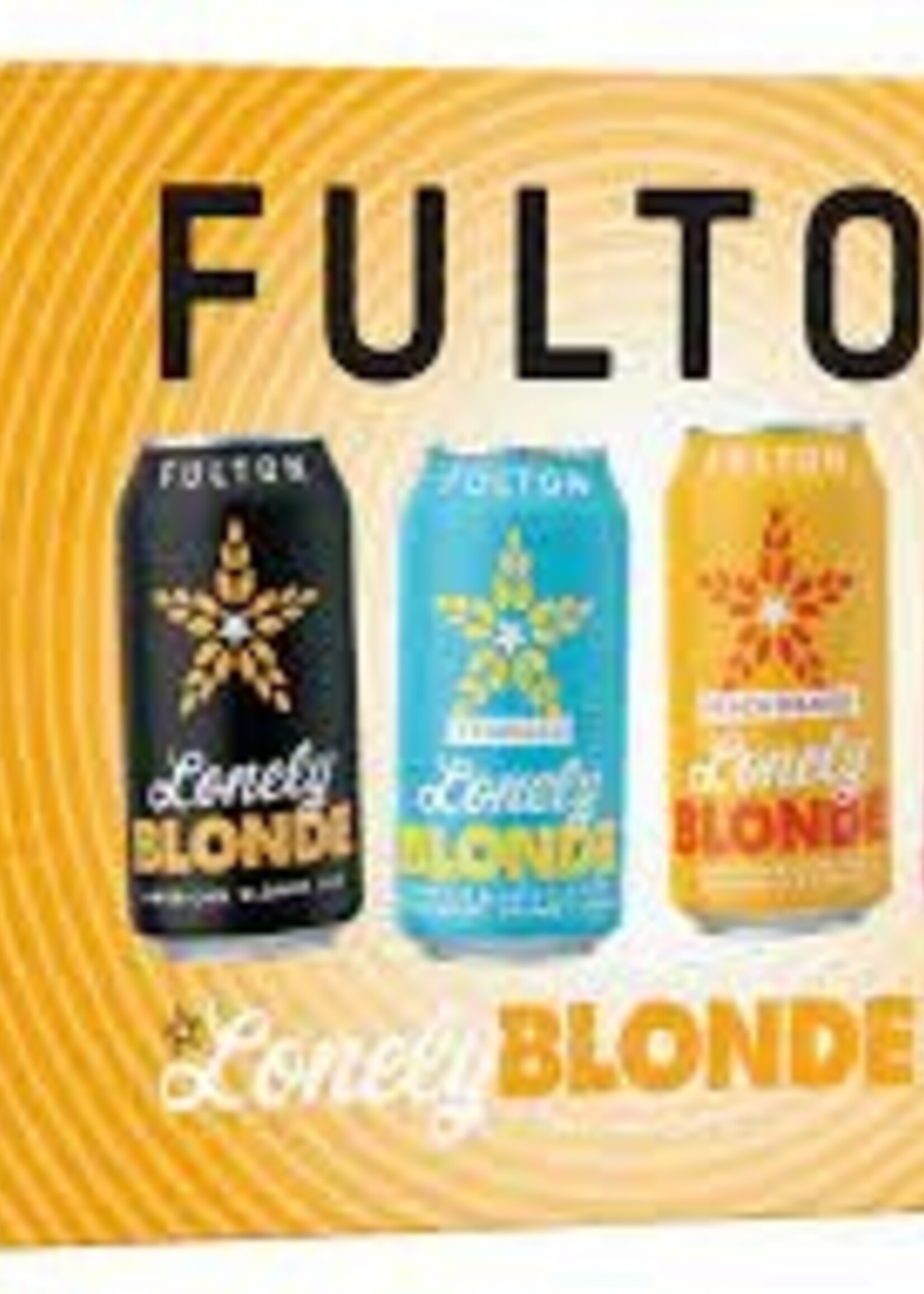 Fulton Beer Fulton Lonely Blonde MIXED PACK 12 can