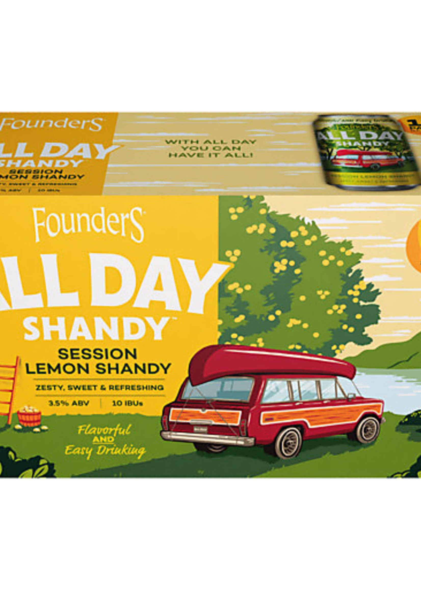 Founders Brewing Company Founders All Day Shandy 15 can