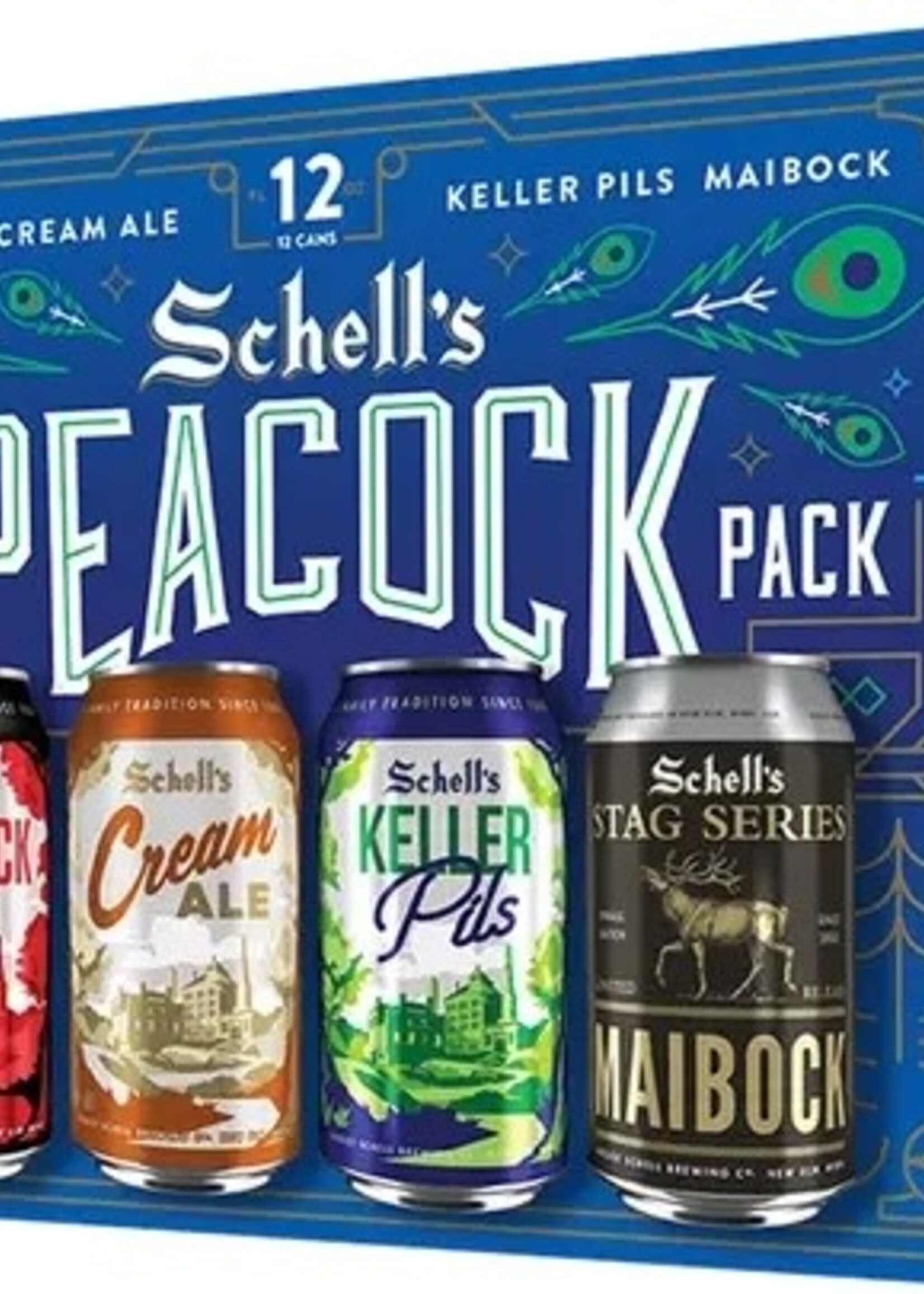 Schells Schells Peacock Pack 12 can