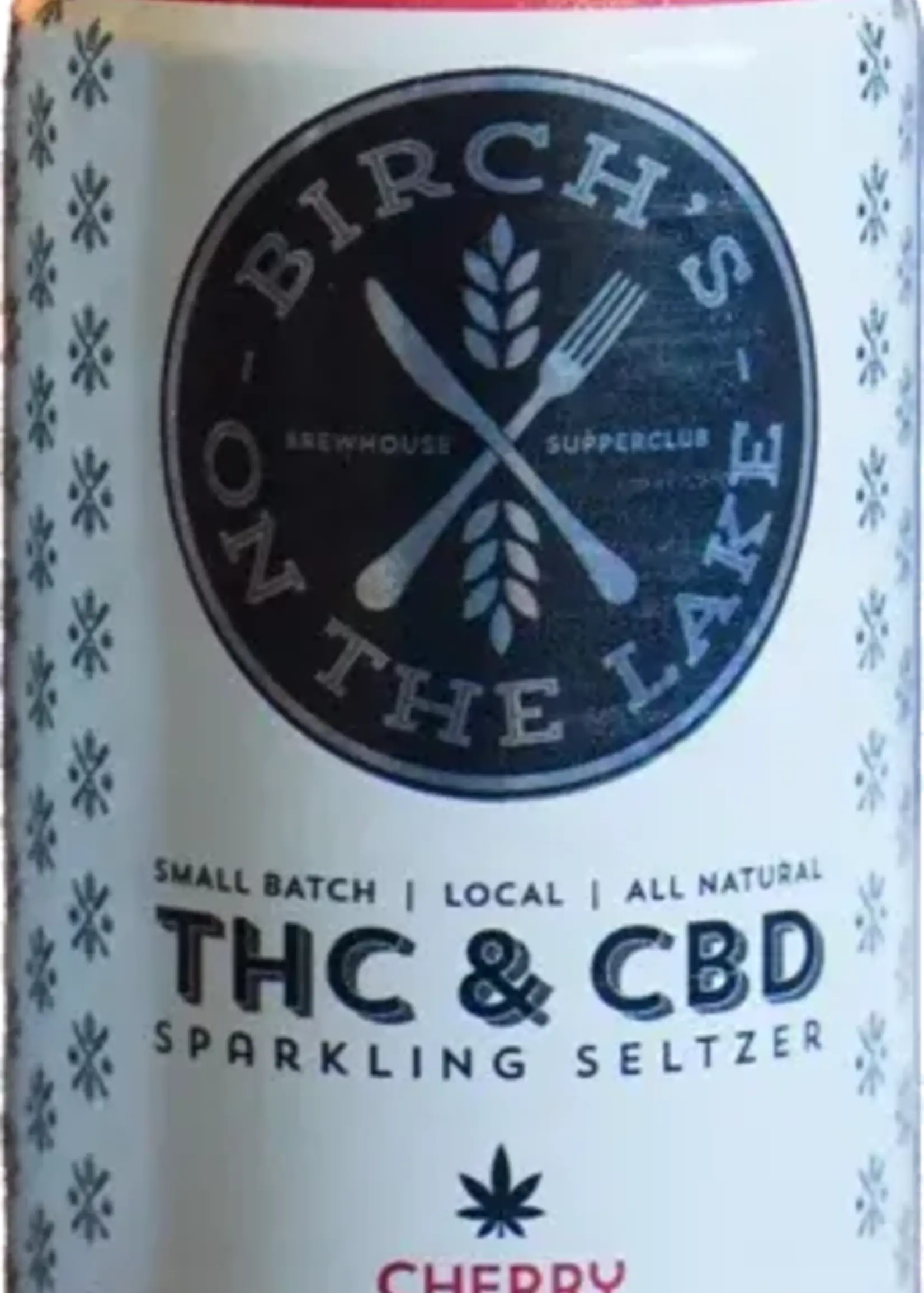 Birch's THC Birch's On The Lake Cherry 10mg THC 15mg CBD 4 Can