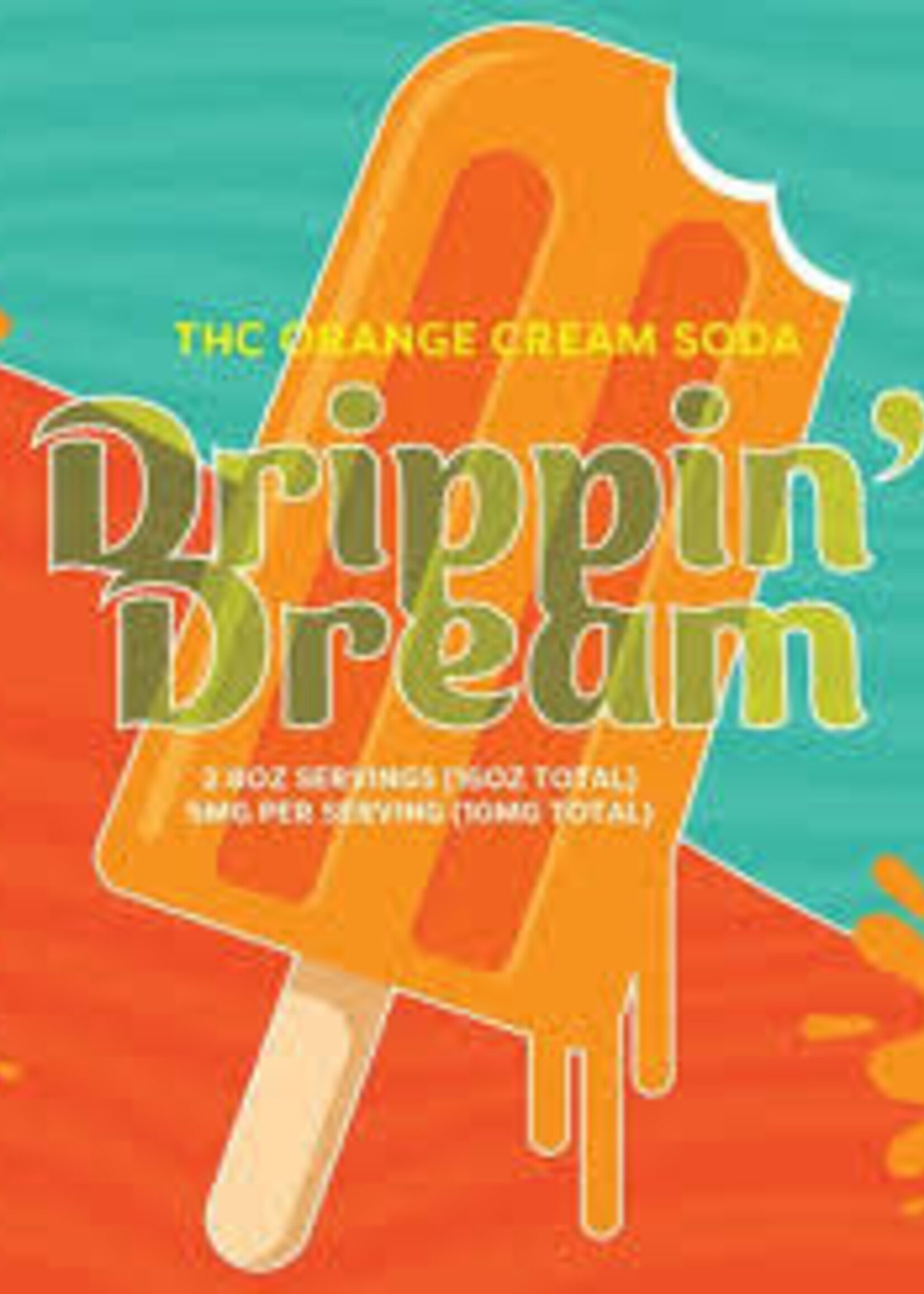 Falling Knife Falling Knife Drippin' Dream Orange Cream Soda 10MG THC 4 can