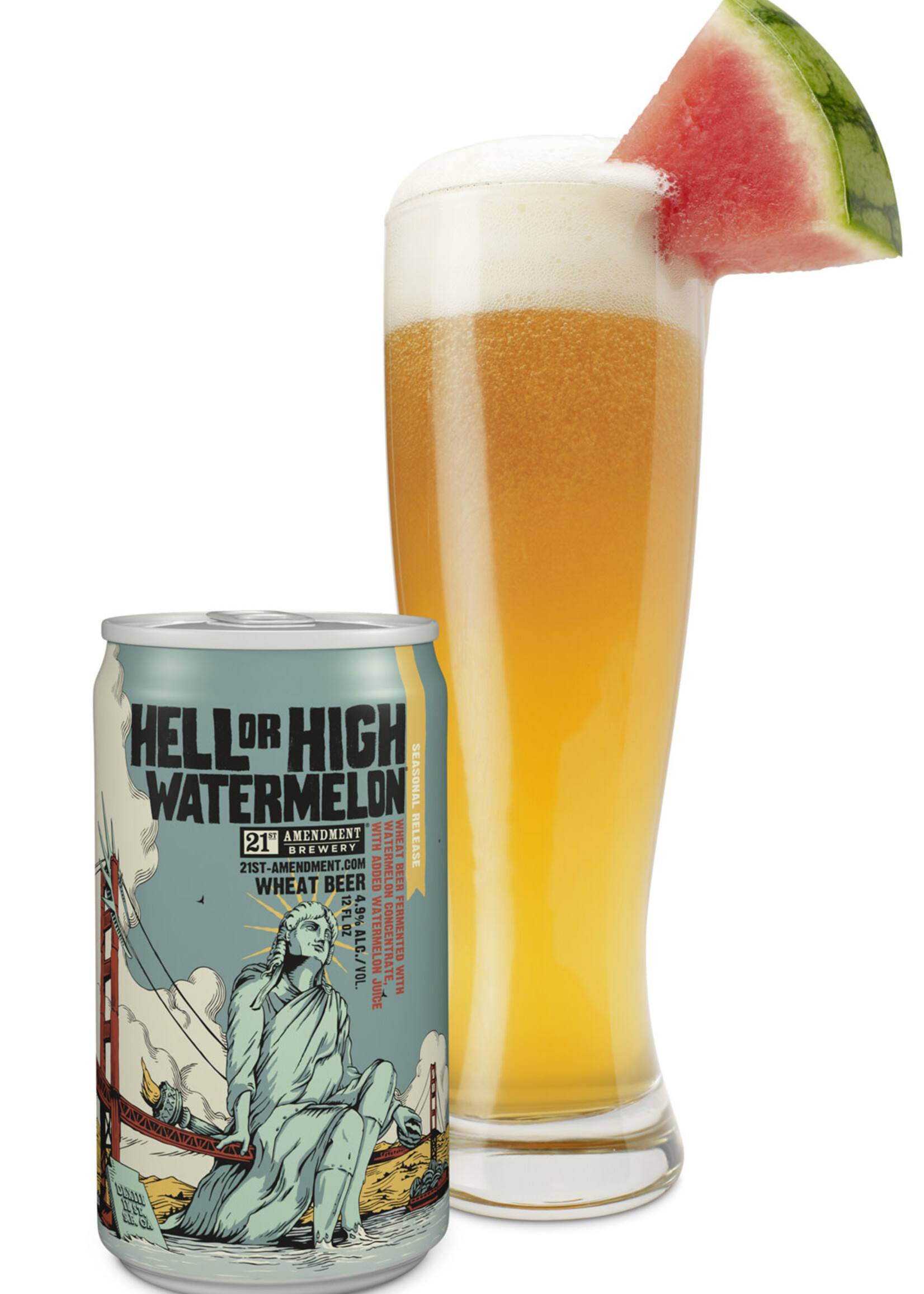 21st Amendment 21st Amendment Hell or High Watermelon 6 can