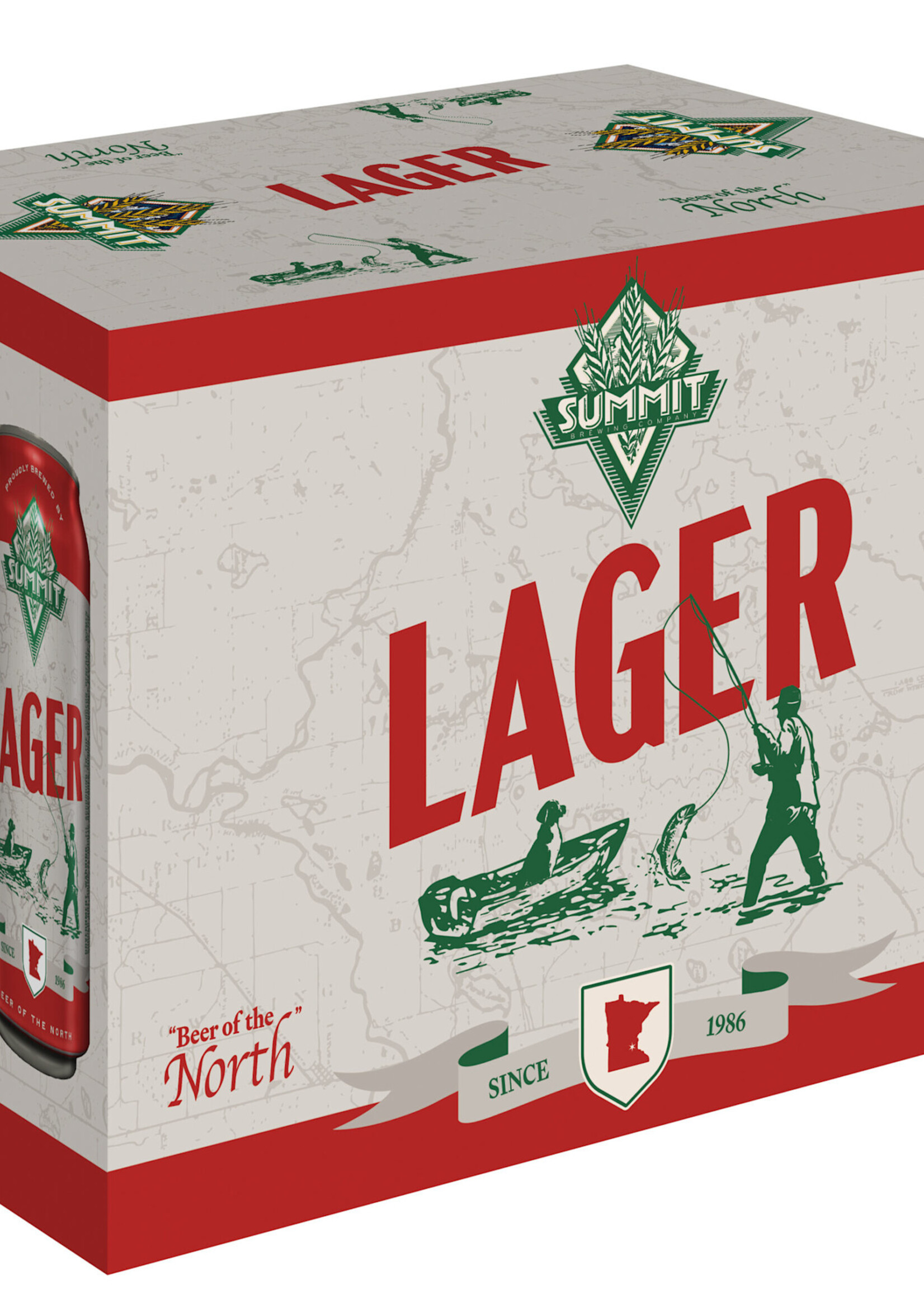 Summit Summit Lager 16oz 12 can