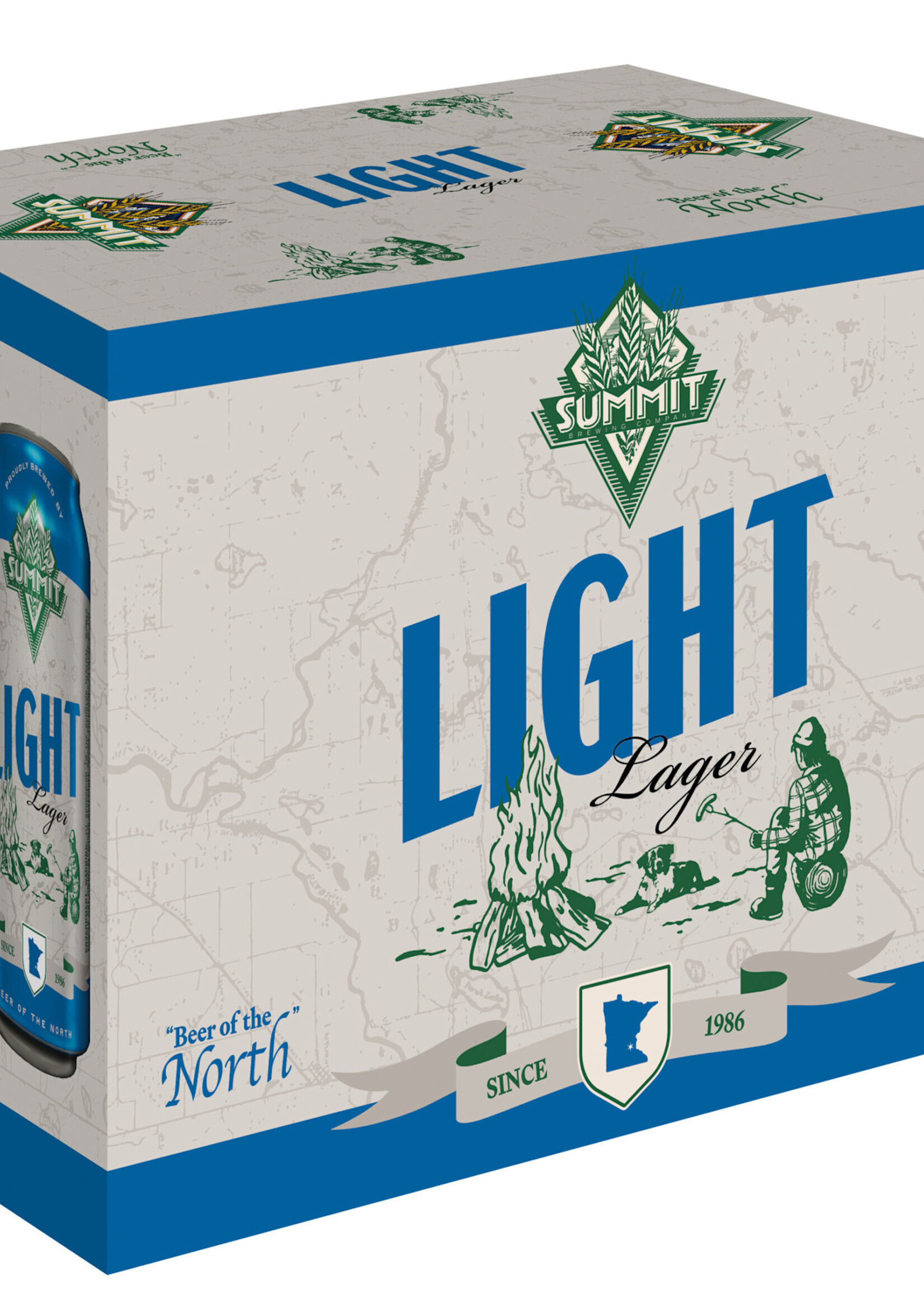 Summit Summit Lager Light 16oz 12 can