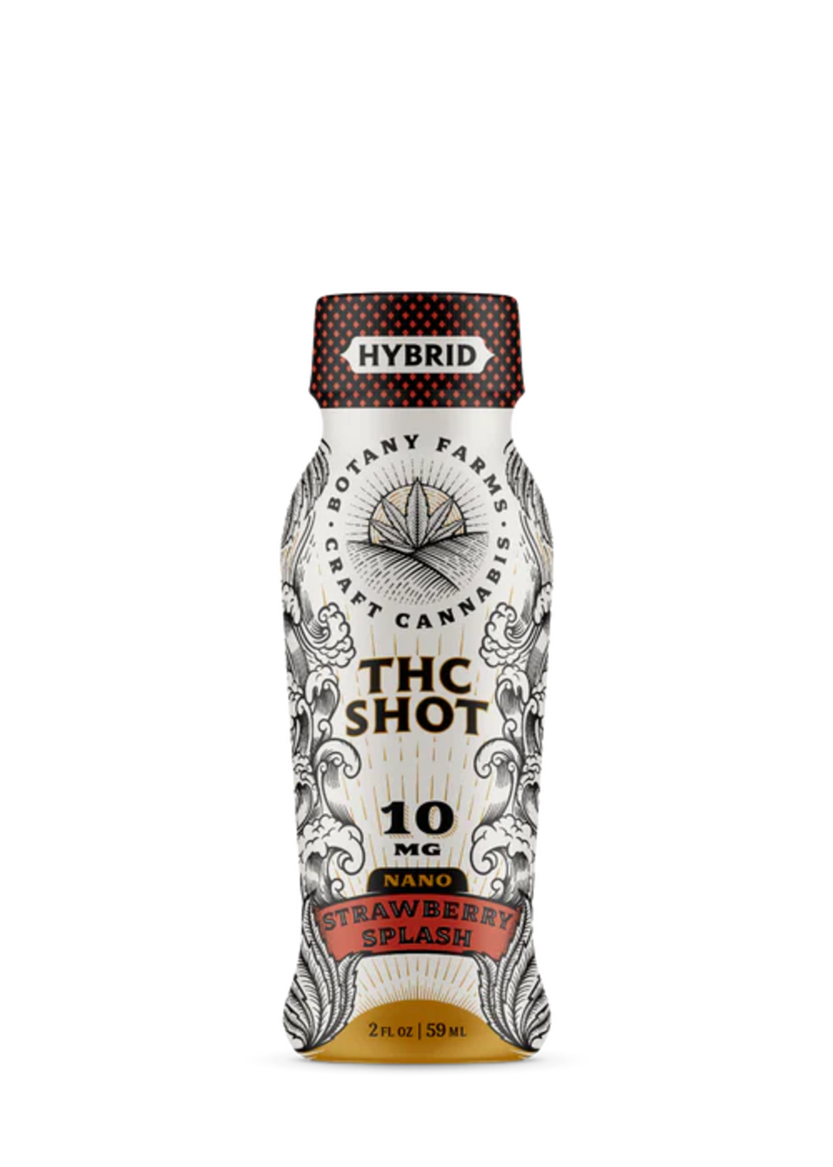 Botany Farms Botany Farms Strawberry Splash 10mg THC 2oz SHOTS