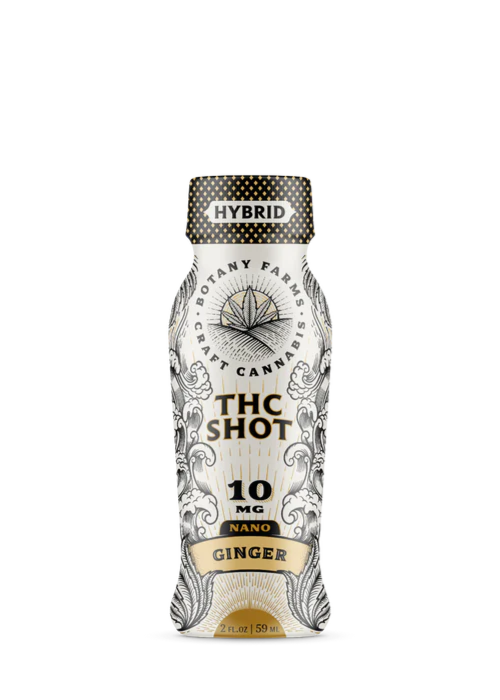 Botany Farms Botany Farms Ginger 10mg THC 2oz SHOTS