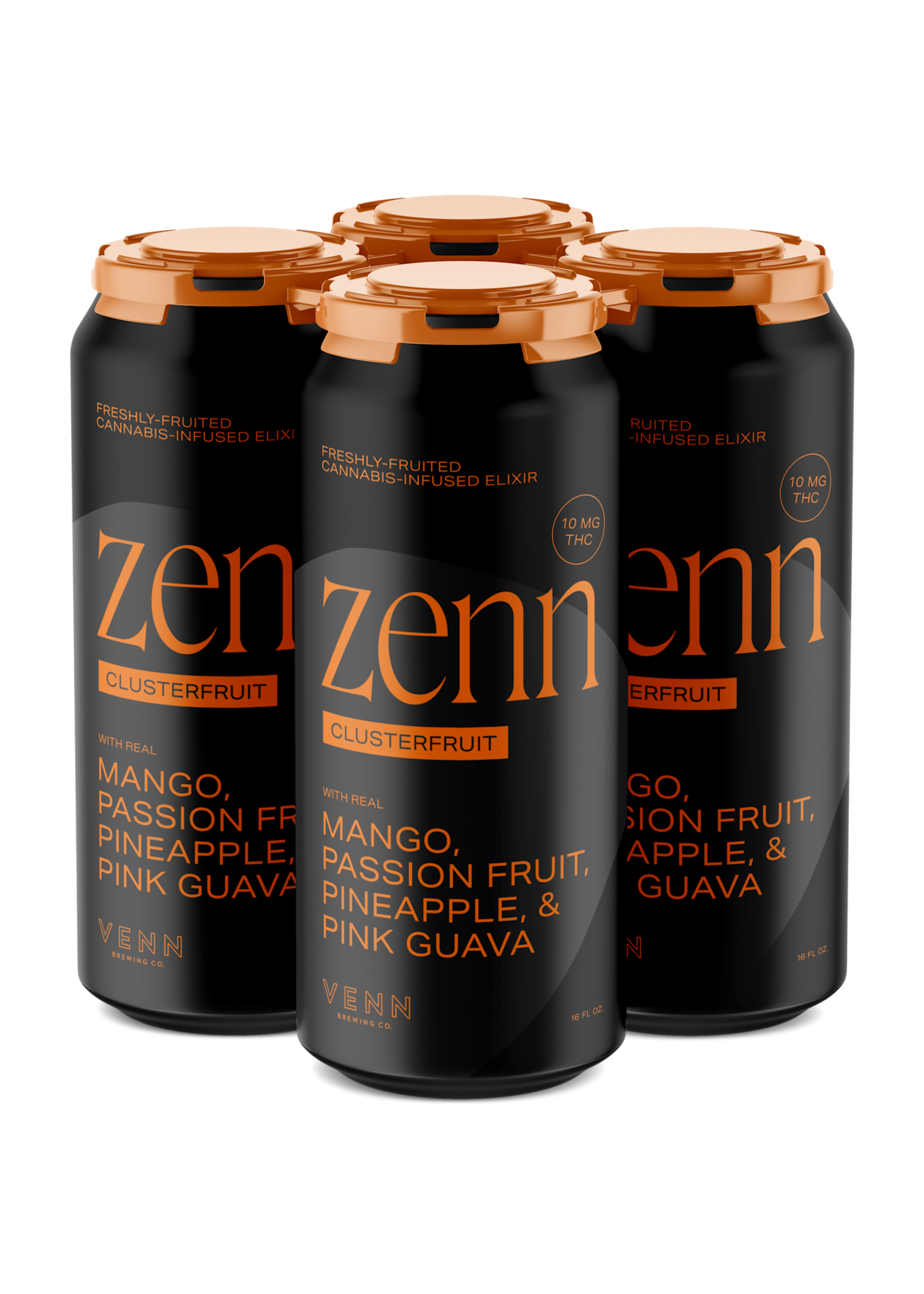 Venn Brewing Venn Zenn TENN Clusterfruit 10MG THC 4 can