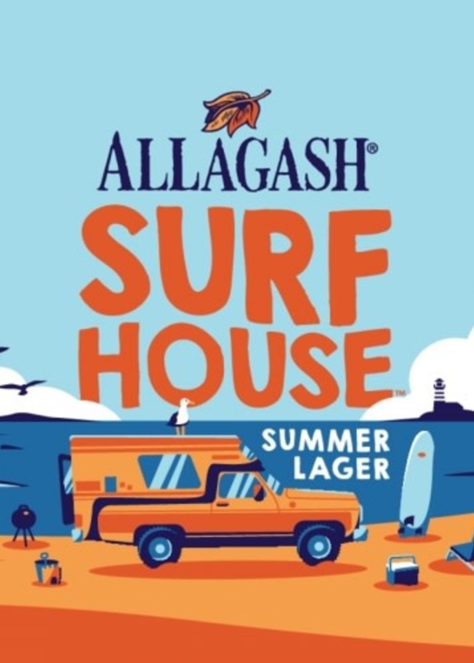 Allagash Allagash Surf House Summer Lager 6 can