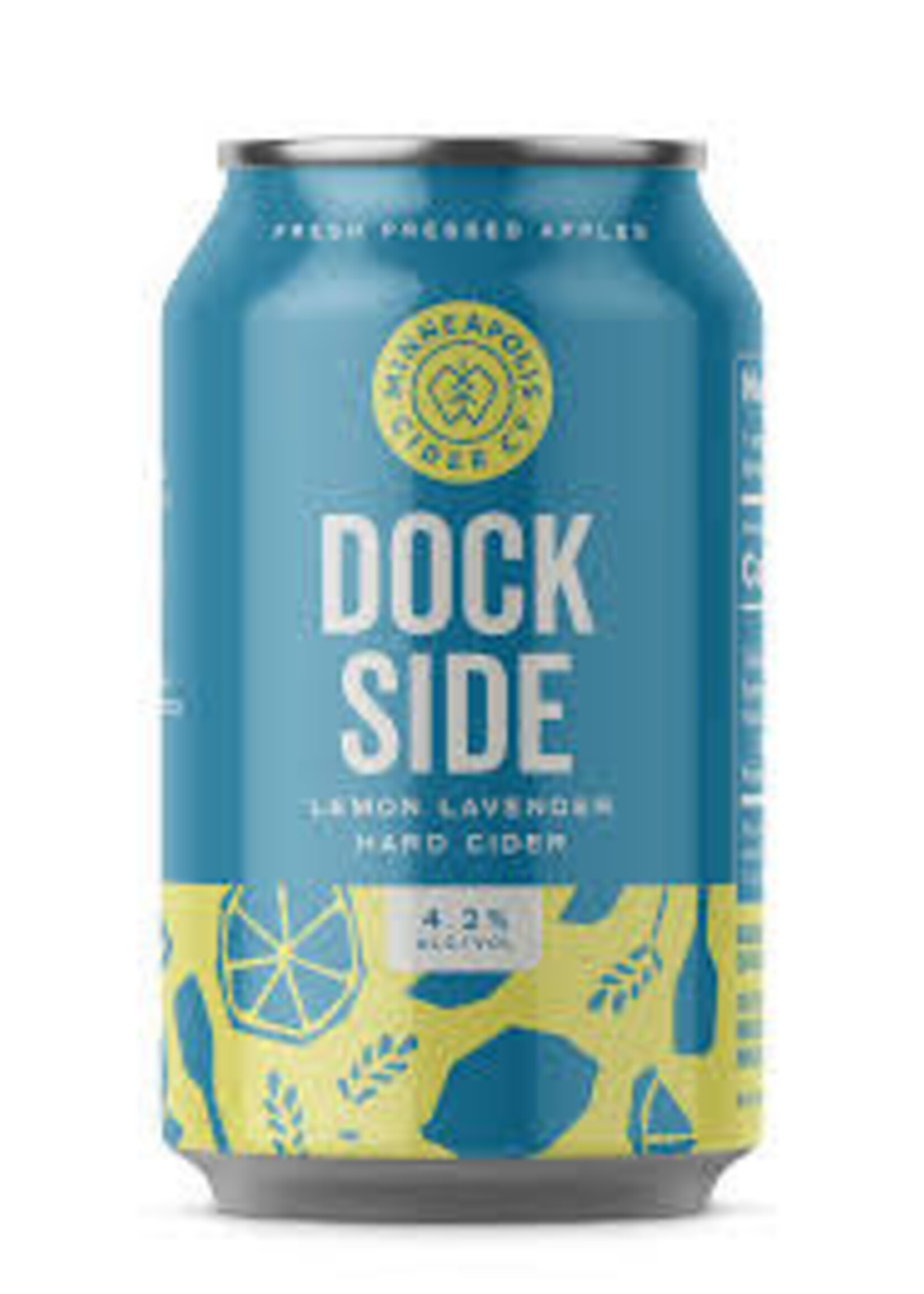 Minneapolis Cider Co. Minneapolis Cider Co Dockside Lemon Lavender Shandy 6 can
