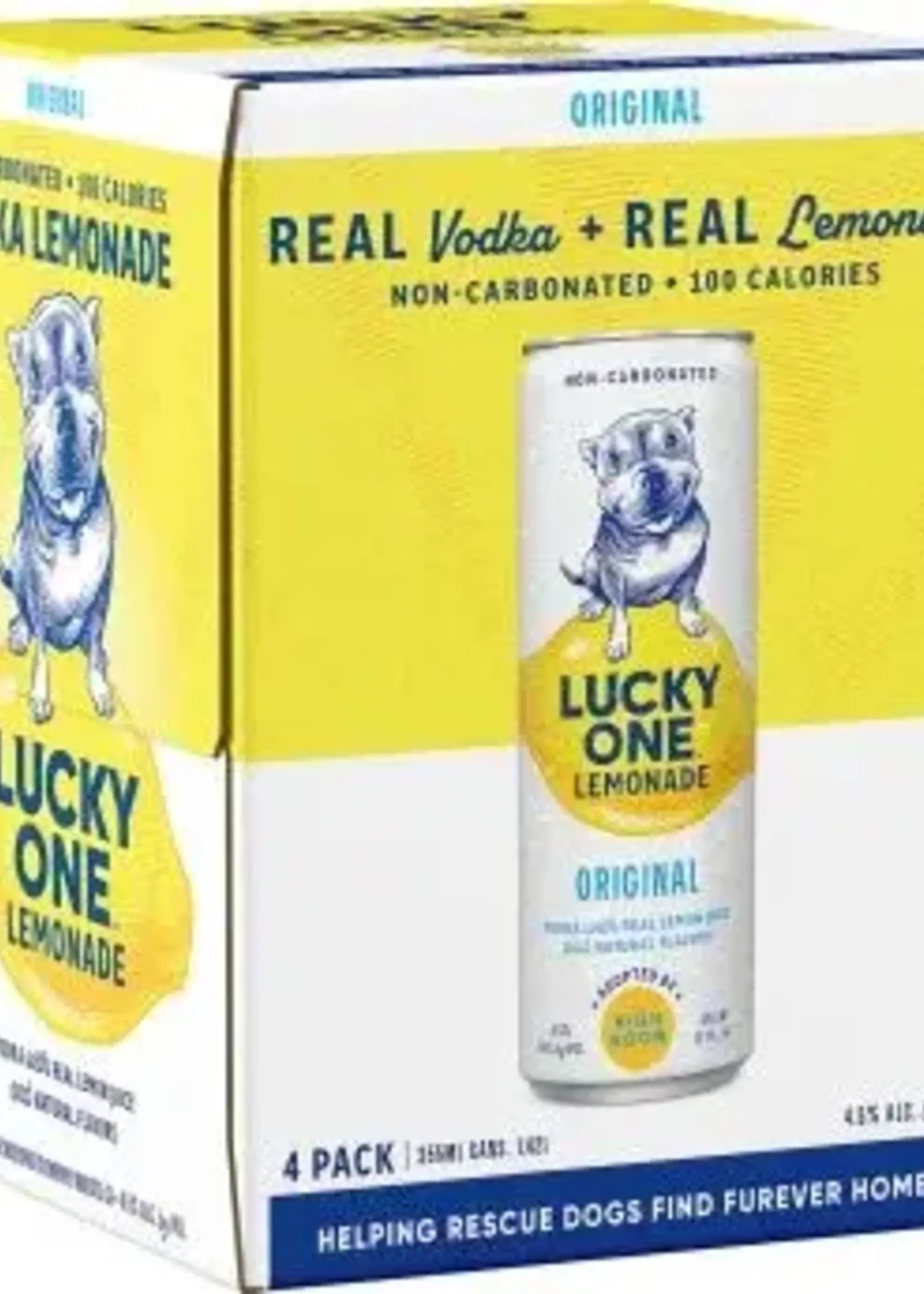 High Noon Sun Sips Lucky One Original Lemonade 4 can