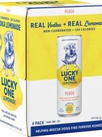 High Noon Sun Sips Lucky One Peach Lemonade 4 can