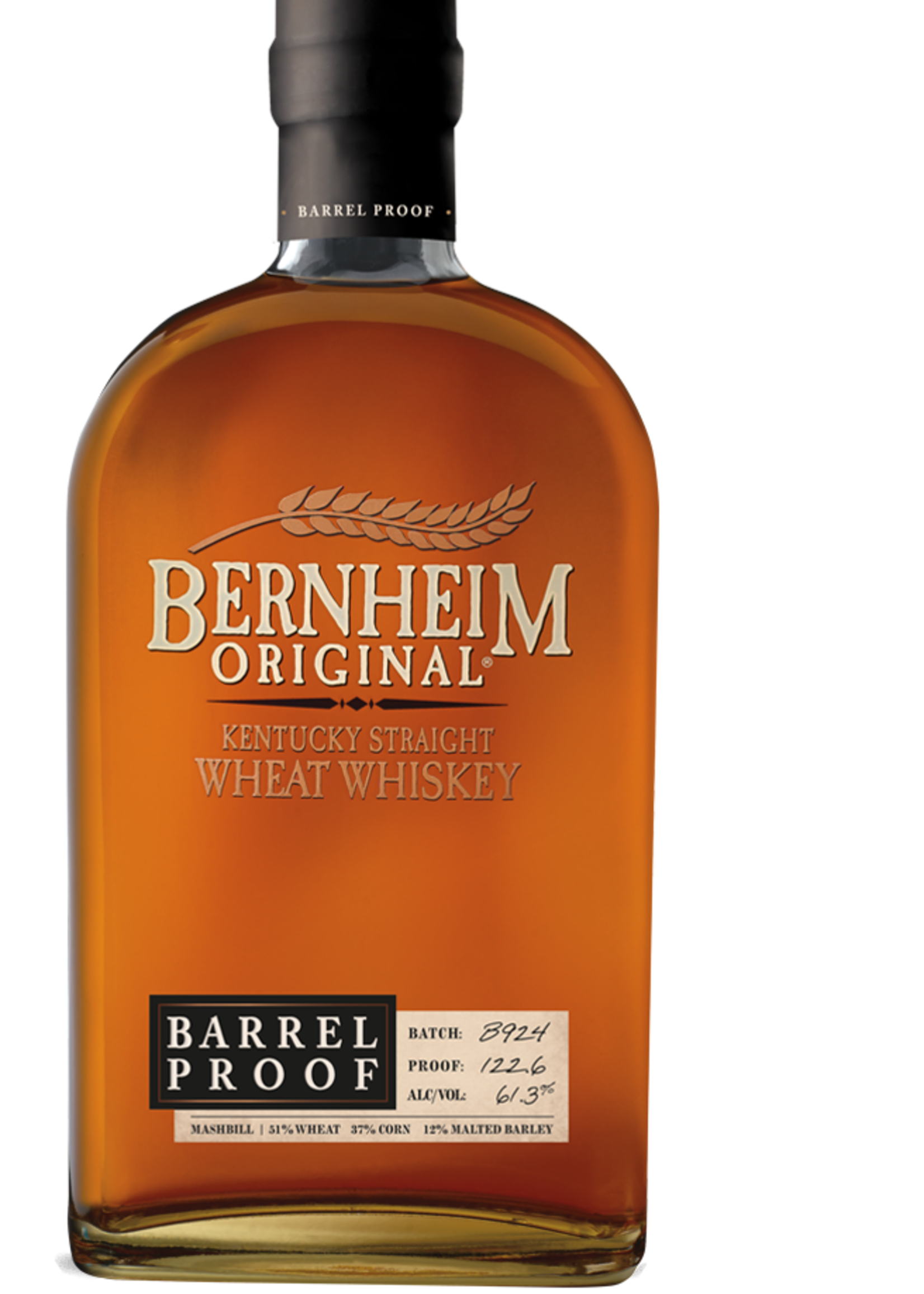Bernheim Bernheim Wheat Whiskey Barrel Proof Batch B924 750ml