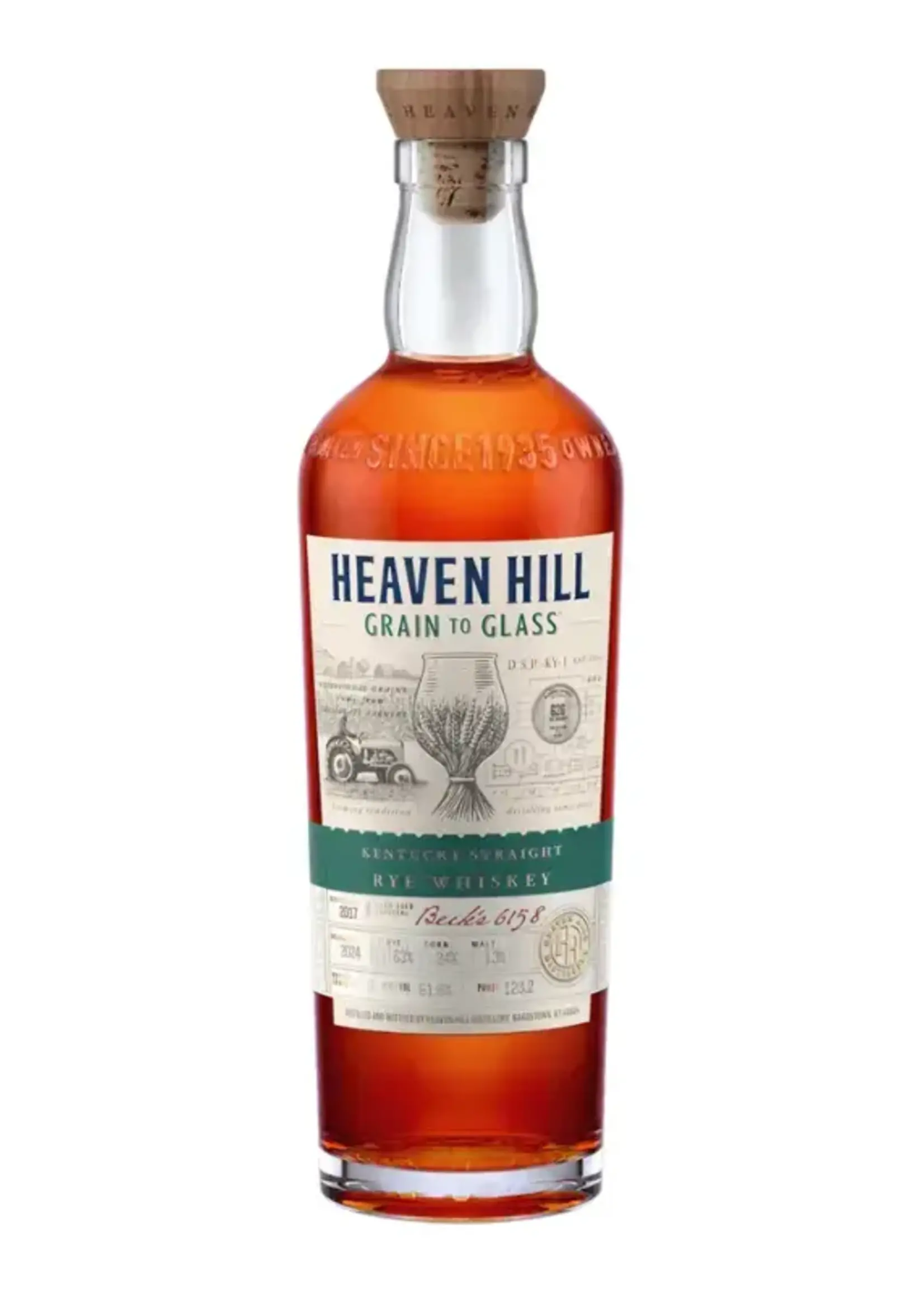 Russell's Heaven Hill Grain To Glass Straight Rye Whiskey 750ml
