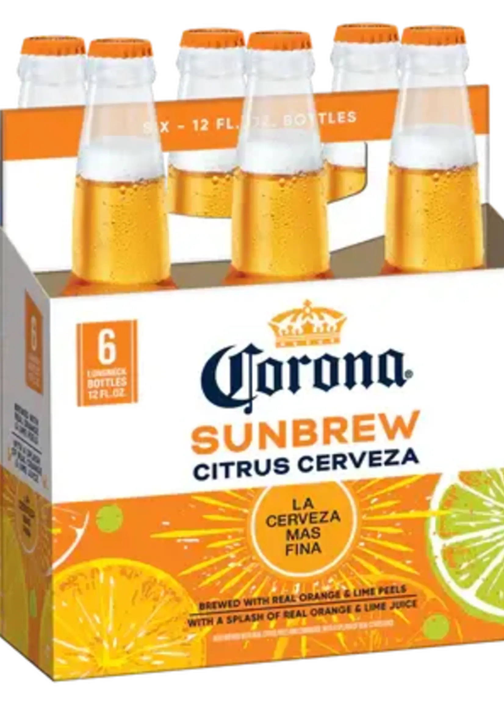 Corona Corona Sunbrew Citrus 6 btl
