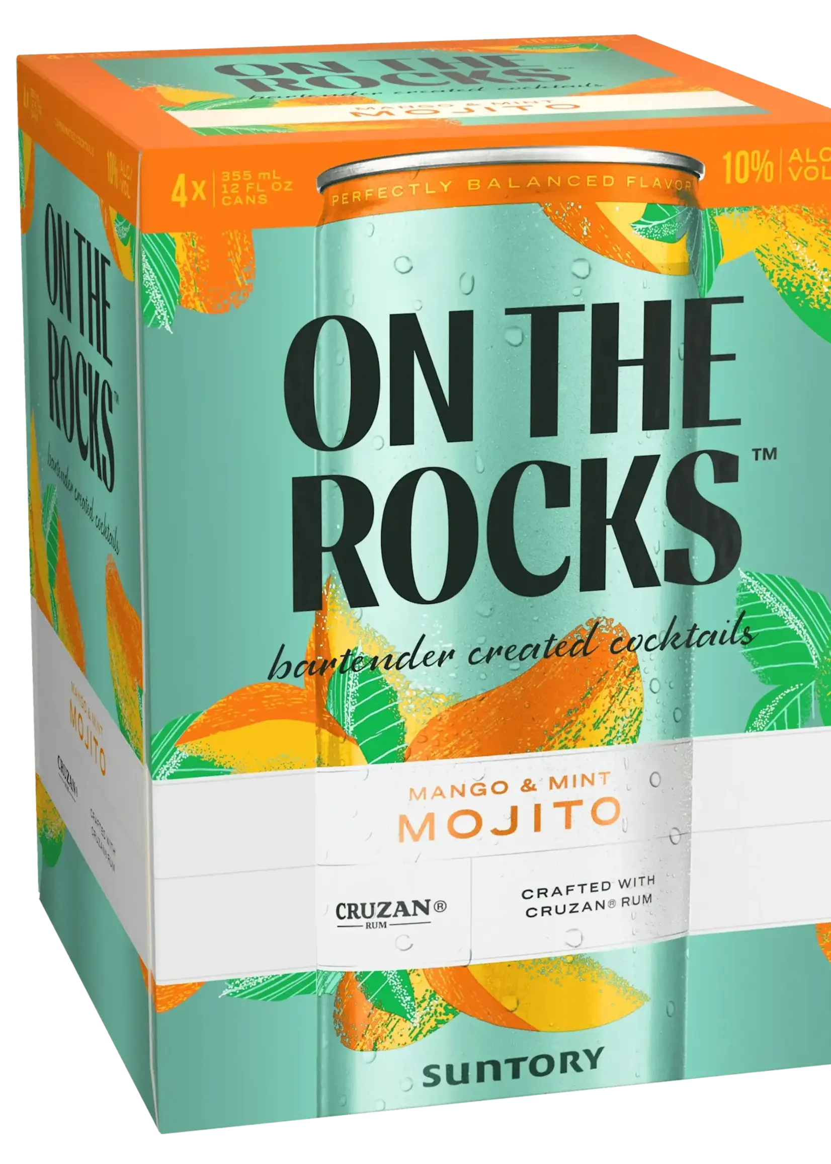 On The Rocks (OTR) On The Rocks Mango Mojito RTD 4 can