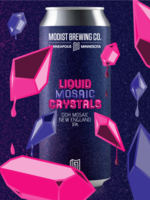 Modist Brewing Company Modist Liquid Mosaic Crystals DDH NEIPA 4 can