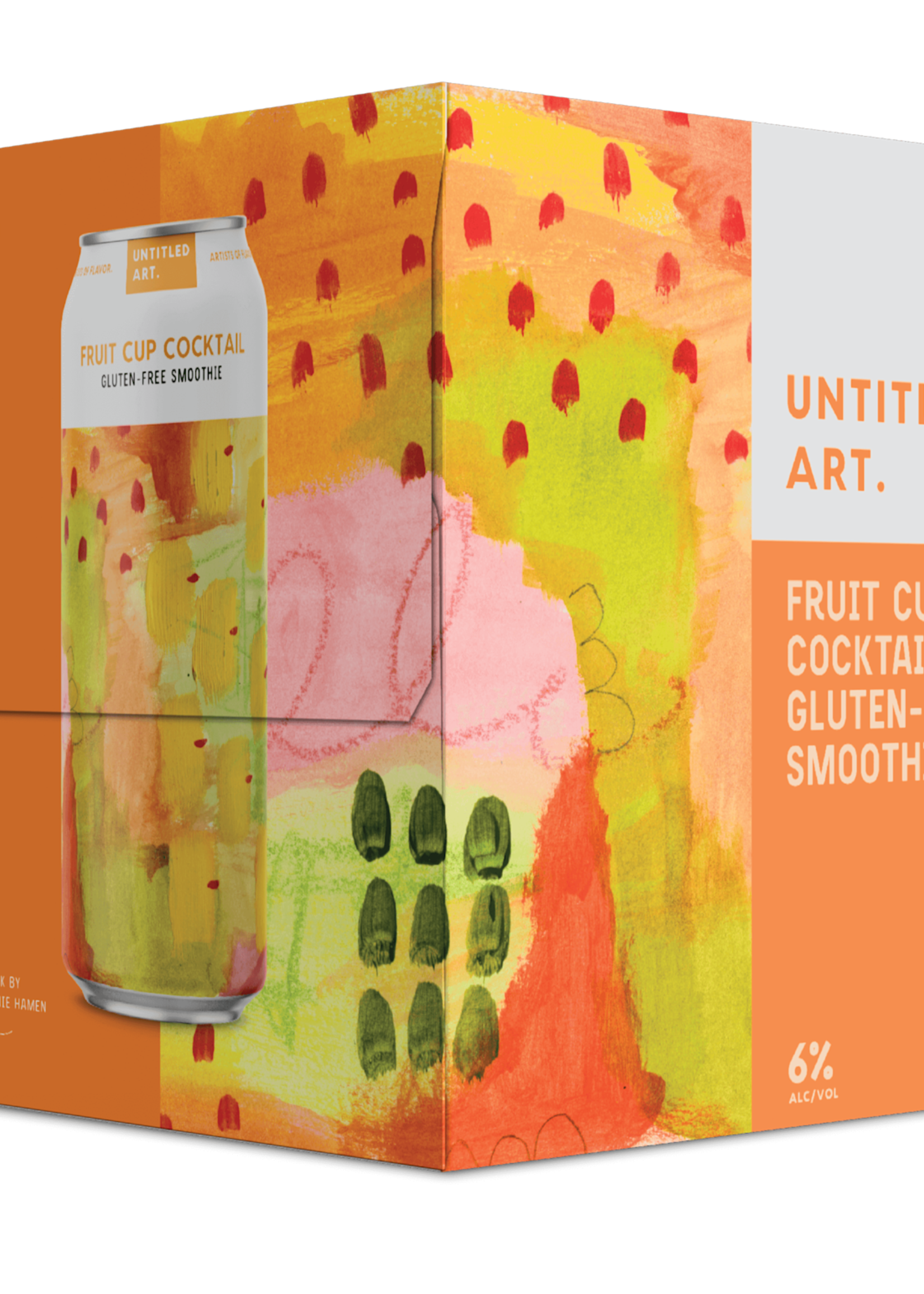 Untitled Art Untitled Art Fruit Cup Cocktail Gluten Free Smoothie 4 can