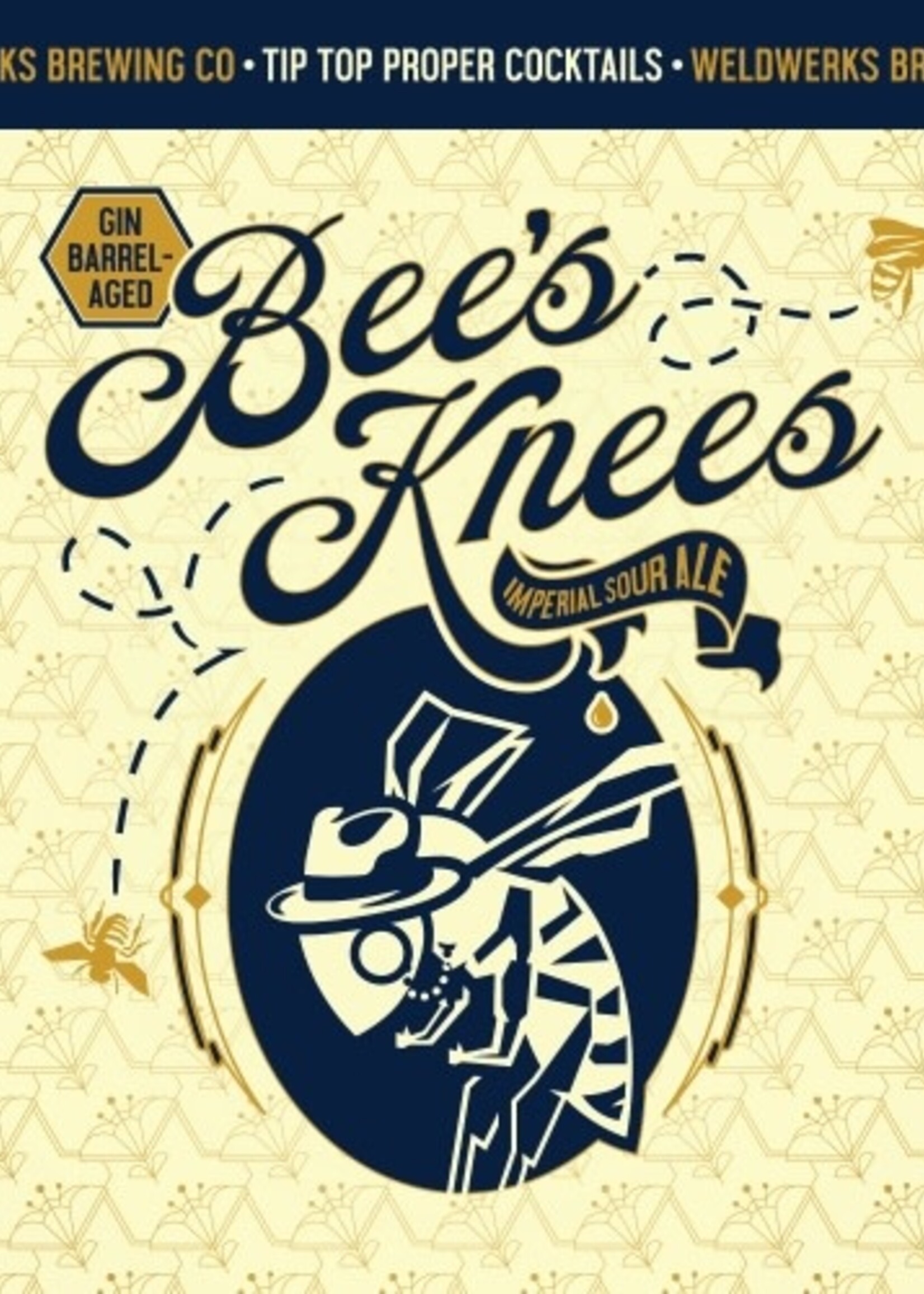 Weldwerks Weldwerks Bee's Knees Gin BA Imperial Sour 4 can