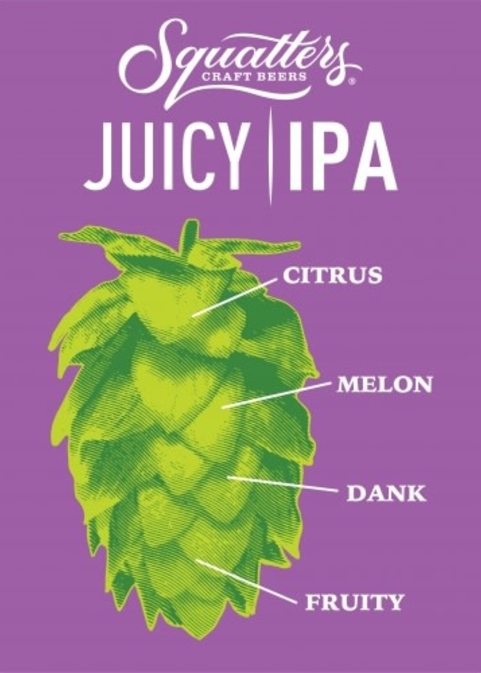 Squatters Squatters Juicy Hazy IPA 6 can