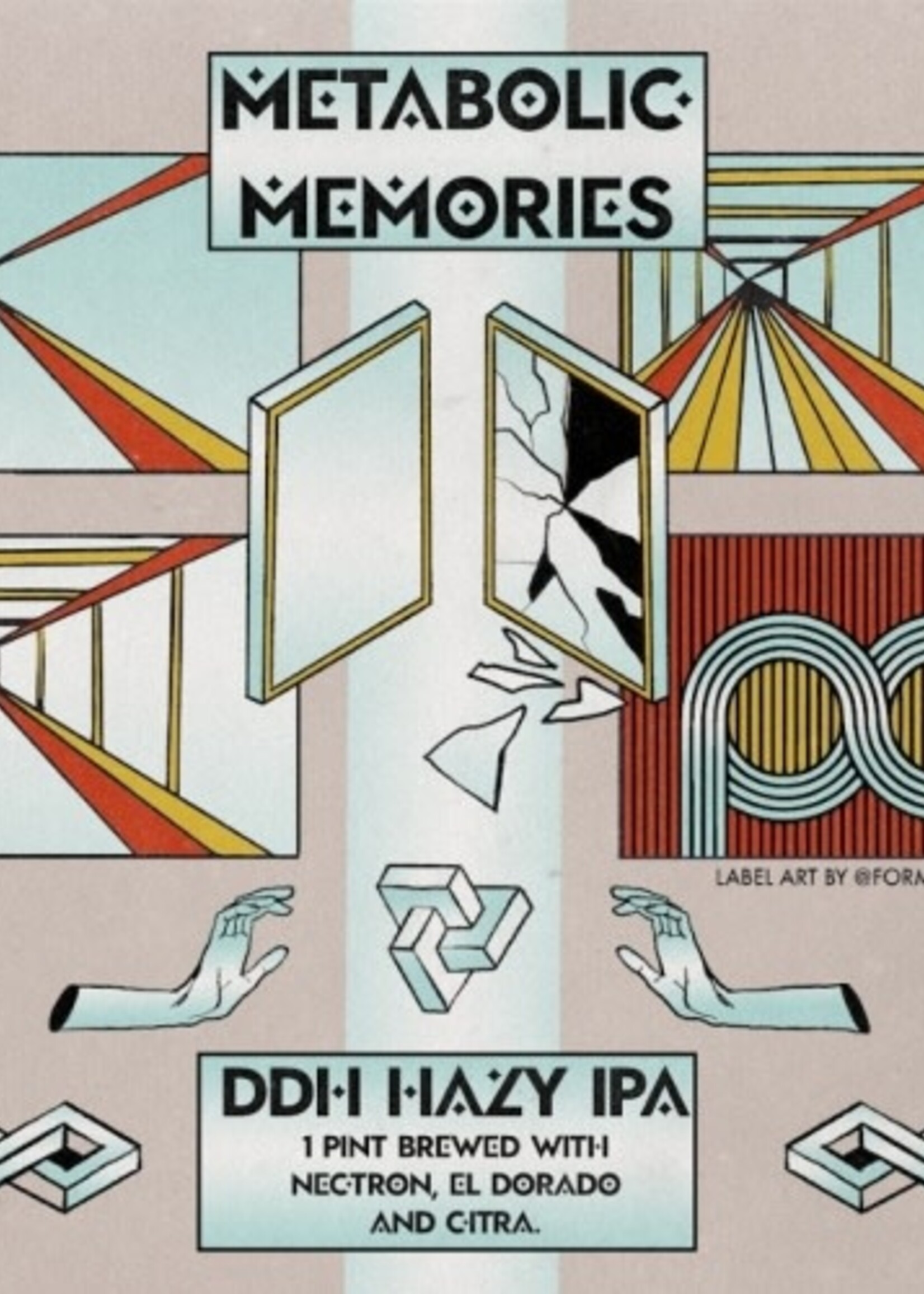 Central Waters Central Waters Metabolic Memories DDH Hazy IPA 6 can