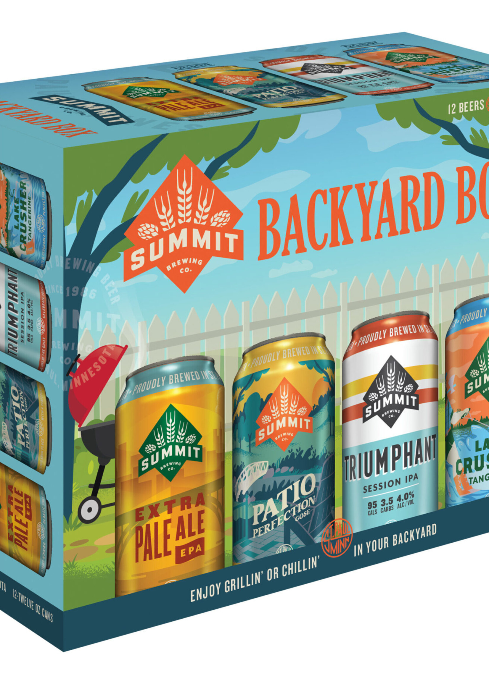Summit Summit Mixed Pack: Backyard Box 12 can