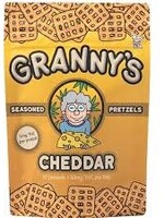 Granny's Granny's THC Pretzels Cheddar 50mg (1mg/Pretzel)