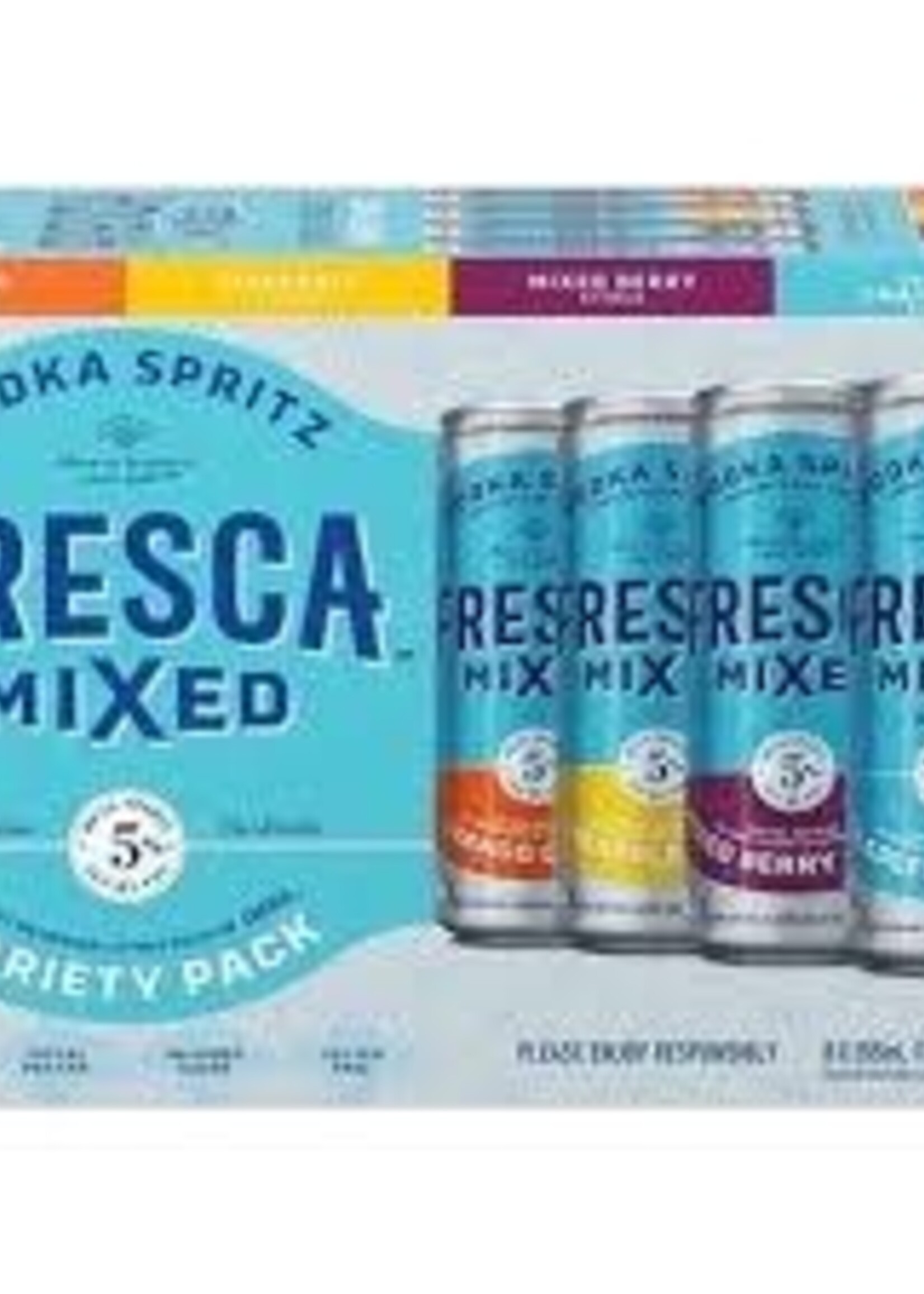 coca-cola Fresca Vodka Spritz Variety 8 can