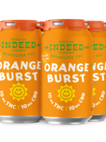 Indeed Indeed Double High Fiver Orange Burst 10MG THC / 10MG CBD 4 can