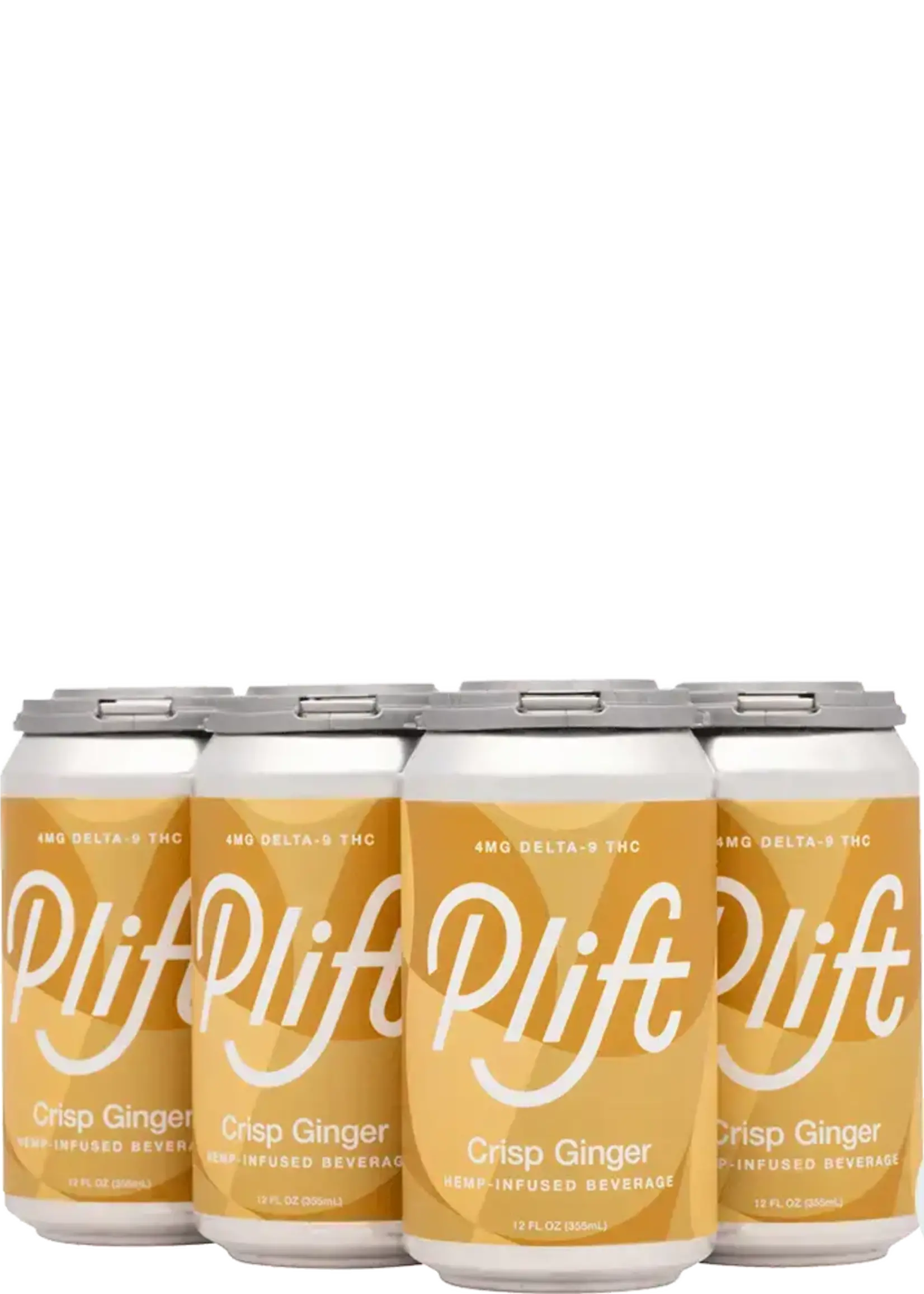 Plift THC Plift Crisp Ginger 4MG THC 6 can