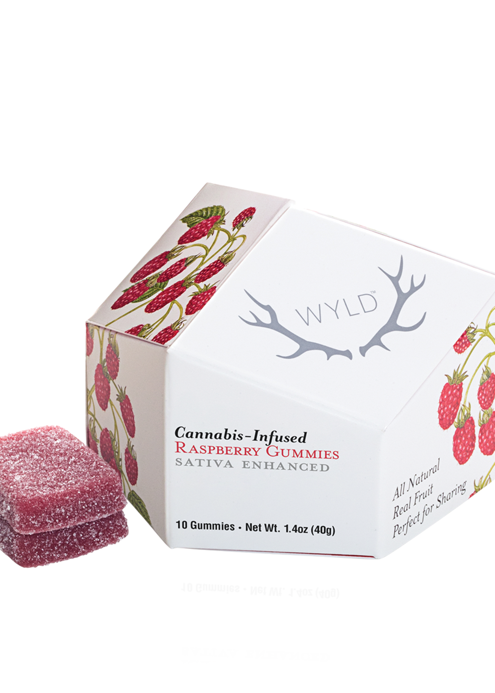WYLD THC WYLD Raspberry THC Gummy (5mg THC Per Serving)