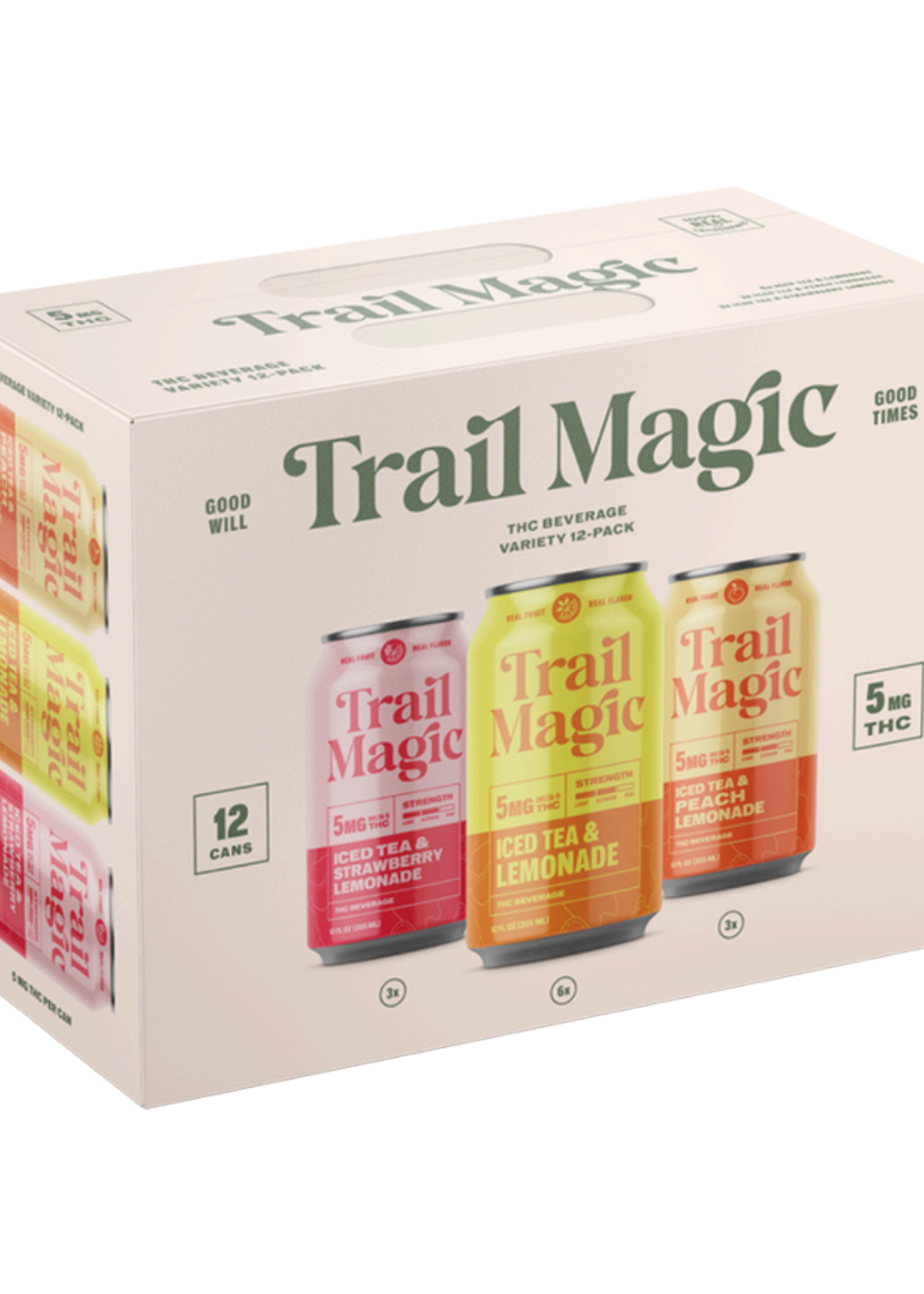 Minneapolis Cider Co. Trail Magic Tea & Lemonade 5mg THC Variety 12 can
