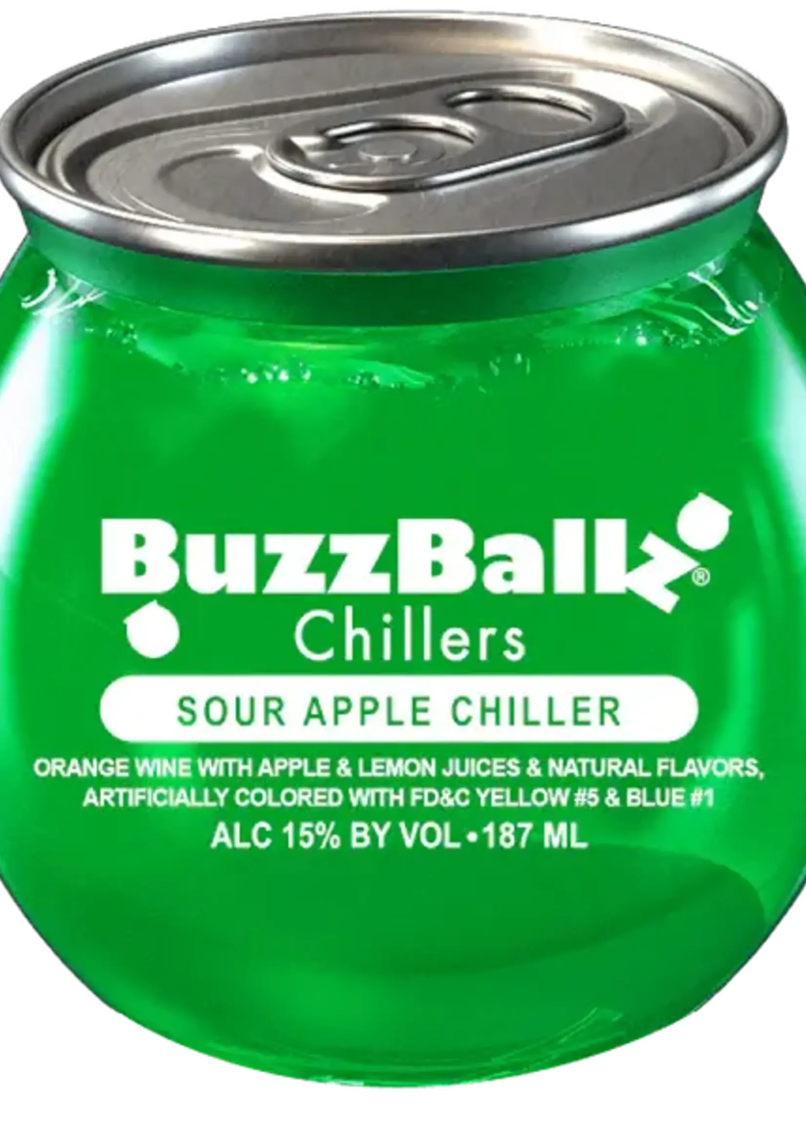 BuzzBallz BuzzBallz Sour Apple Chiller 187ml