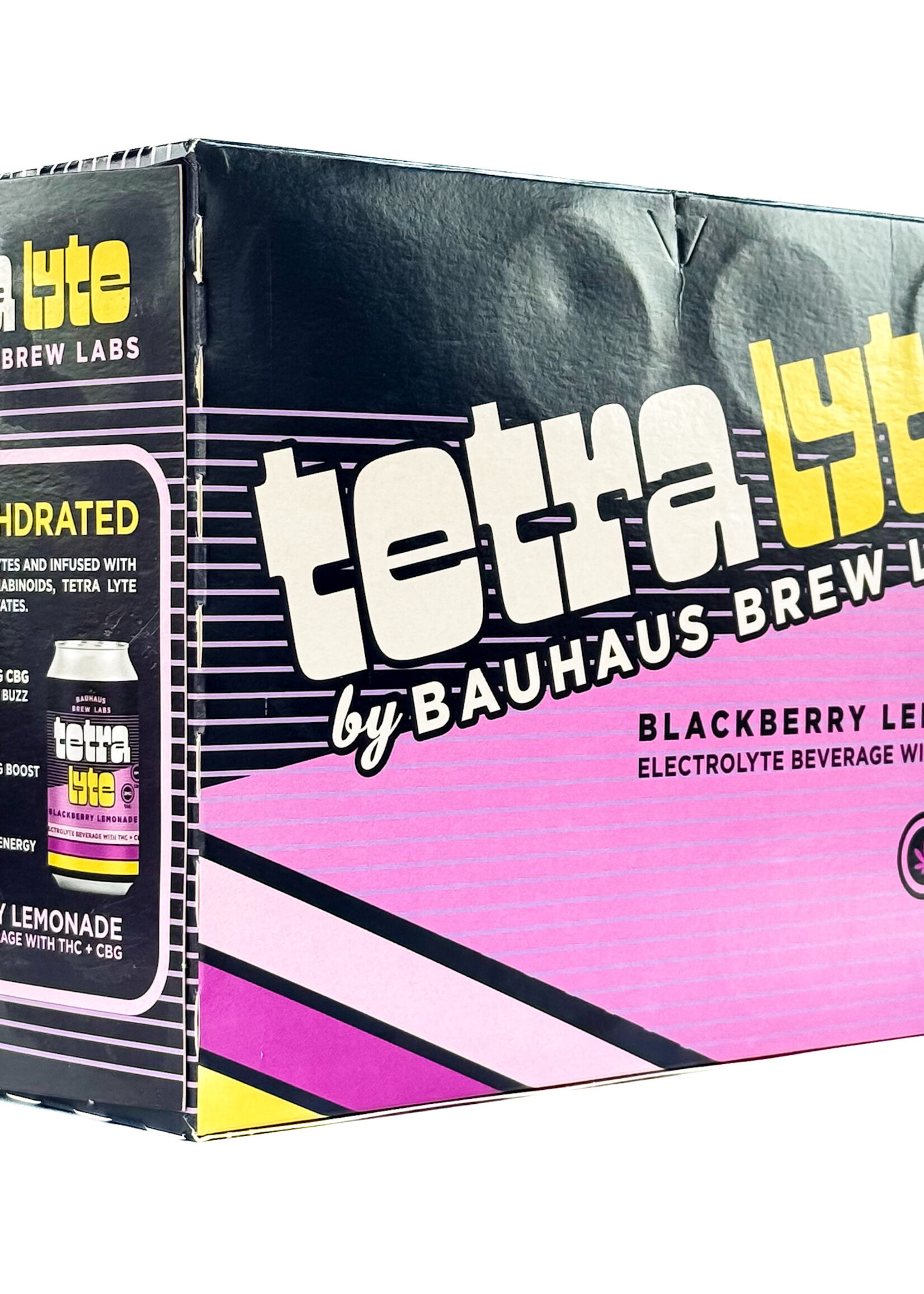 Bauhaus Bauhaus Tetra  Lyte Blackberry Lemonade 2MG THC / 10MG CBG 12 can