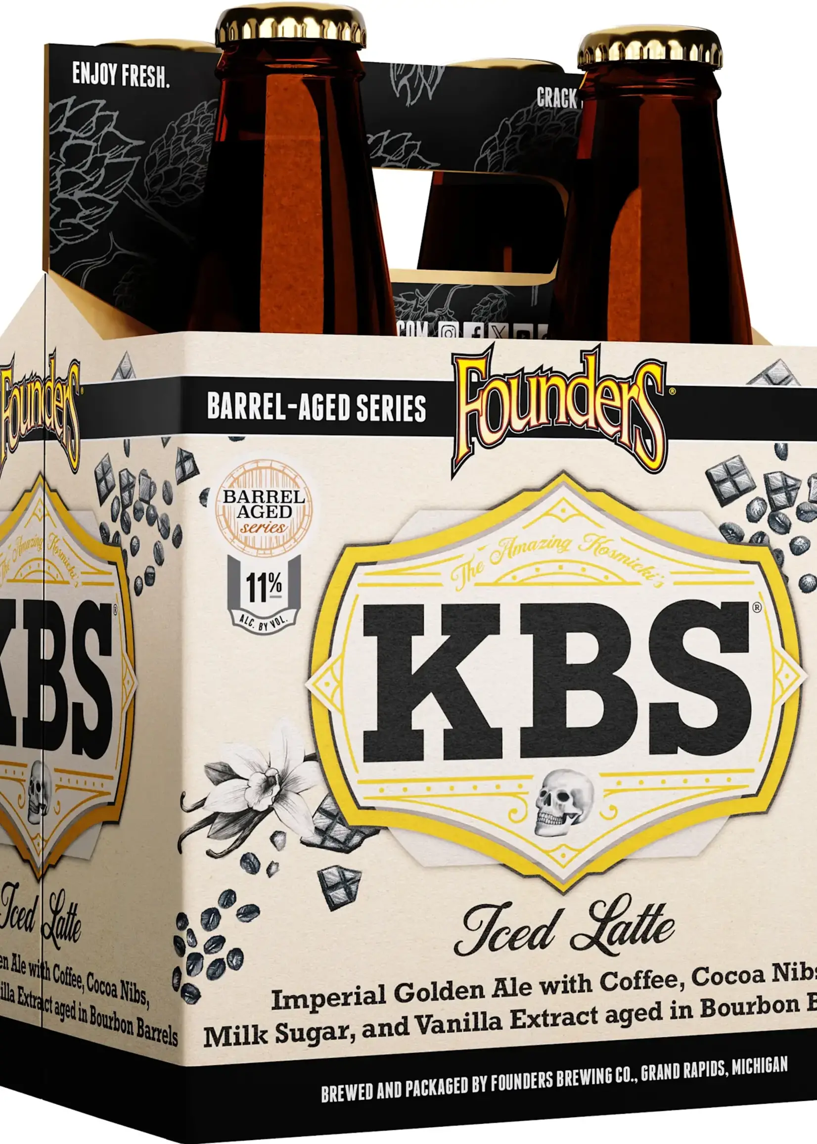Founders Brewing Company Founders KBS Iced Latte 4 btl