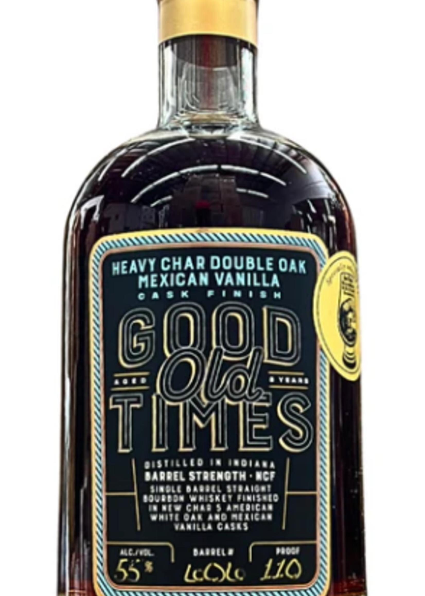 Good Times Good Times Double Oak Mexican Vanilla 750ml