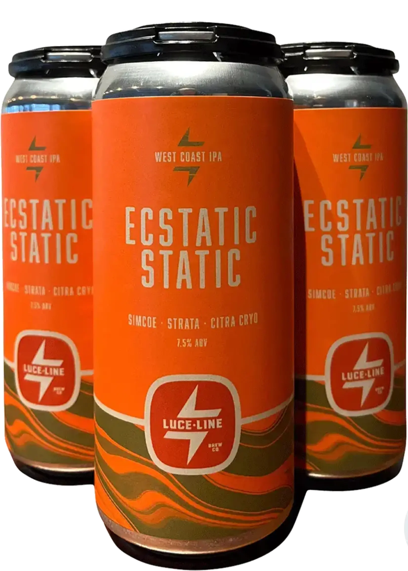 Luce Line Luce Line Ecstatic Static West Coast IPA 4 can