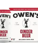 Owen's Craft Mixer Owens Ginger Beer 4 can