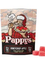 Pappy's THC Pappy's Honeycrisp Apple THC Gummy 50mg (5mg THC 25mg CBD/Gummy)