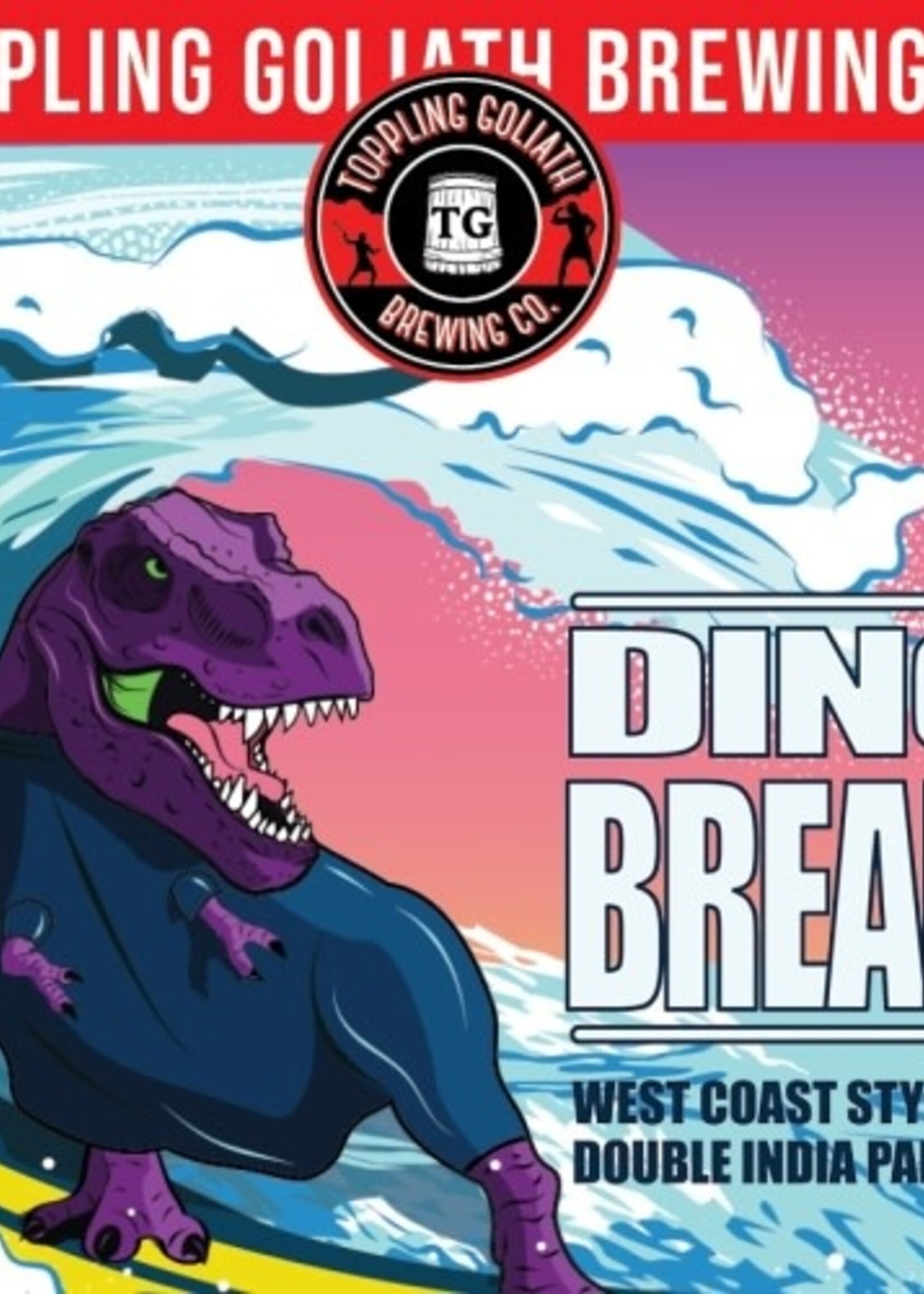 Toppling Goliath Toppling Goliath Dino Break West Coast DIPA 4 can