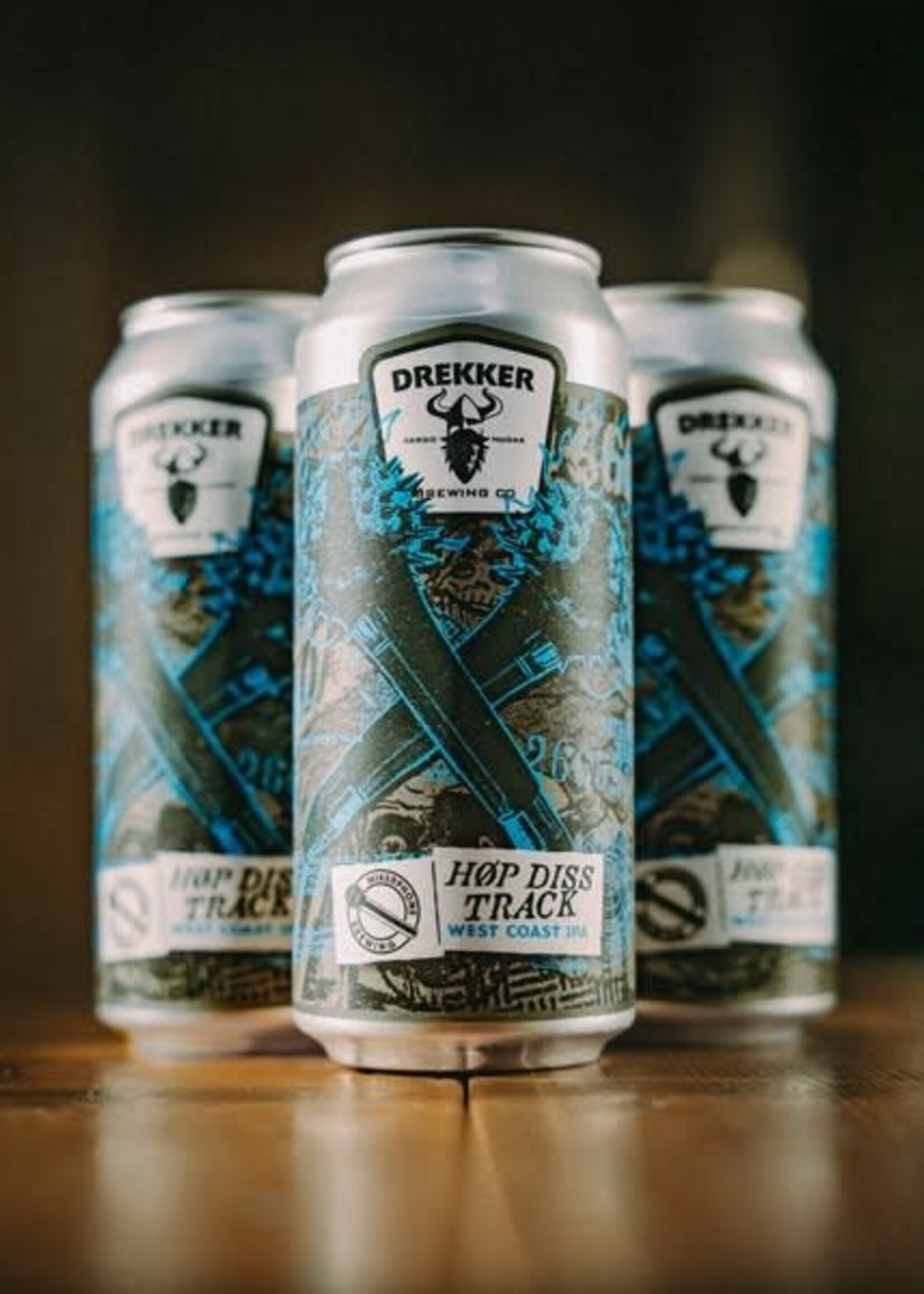 Drekker Drekker Hop Diss Track West Coast IPA 4 can