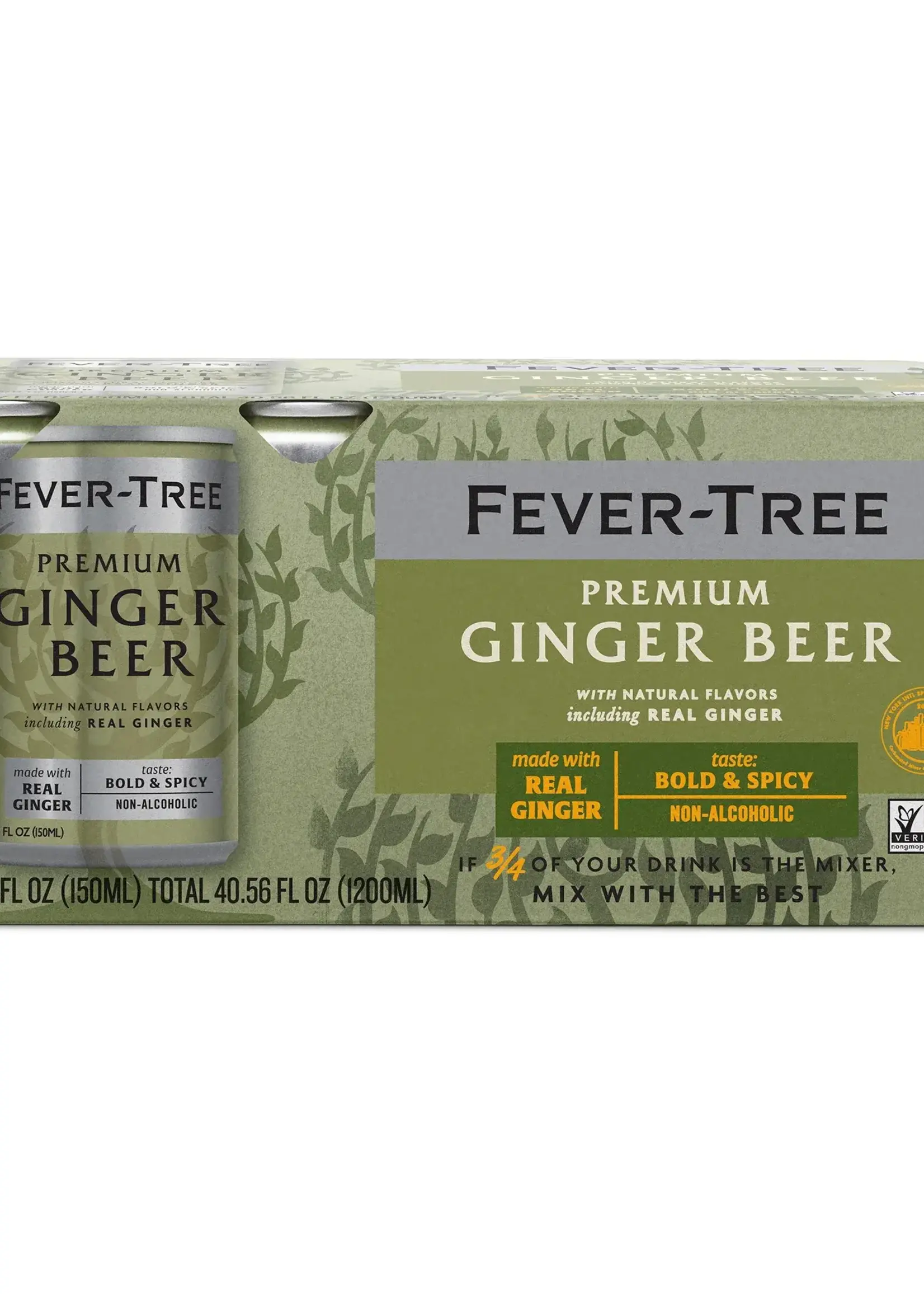 Fever Tree Fever Tree Ginger Beer 8 can